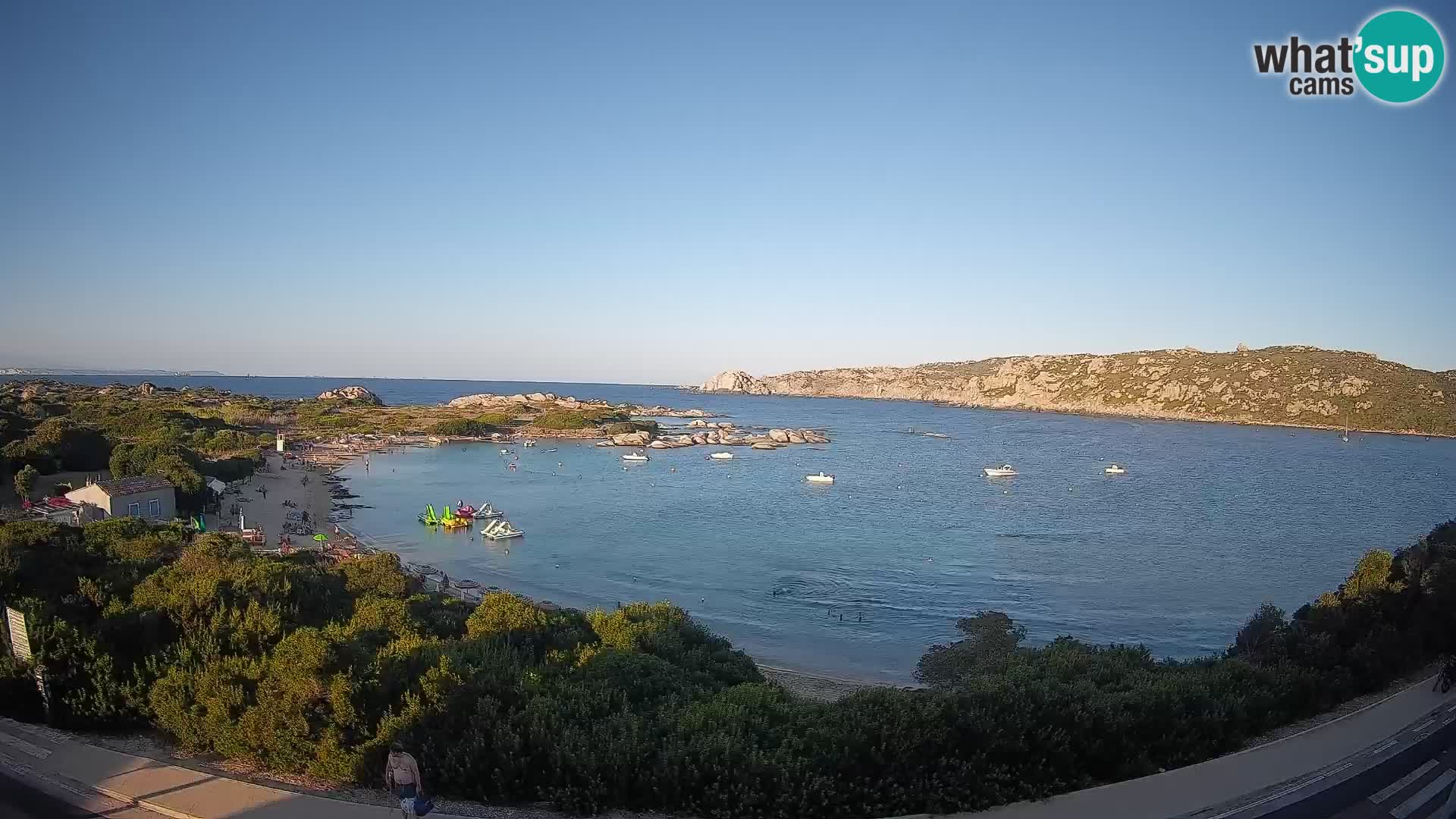 Spletna kamera Rena di Levante – Pogled v živo na Capo Testa