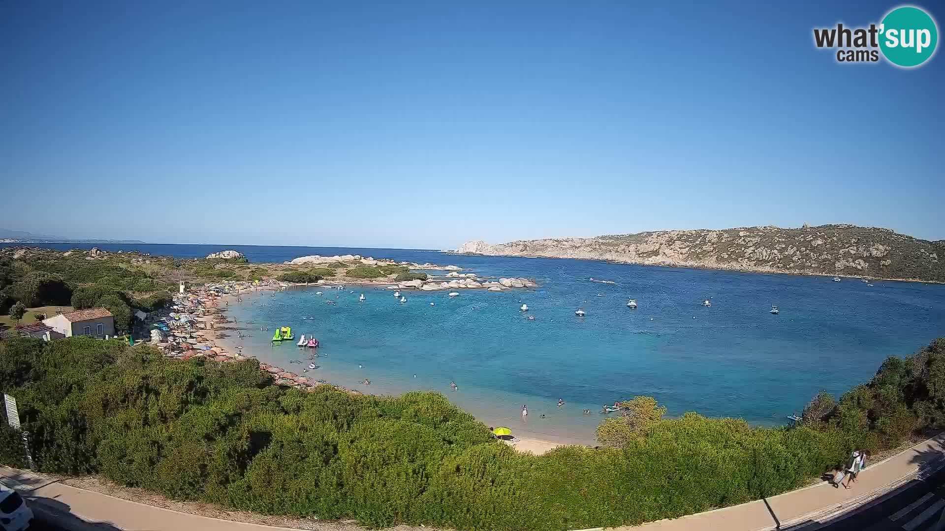 Webcam Rena di Levante – Vista live da Capo Testa
