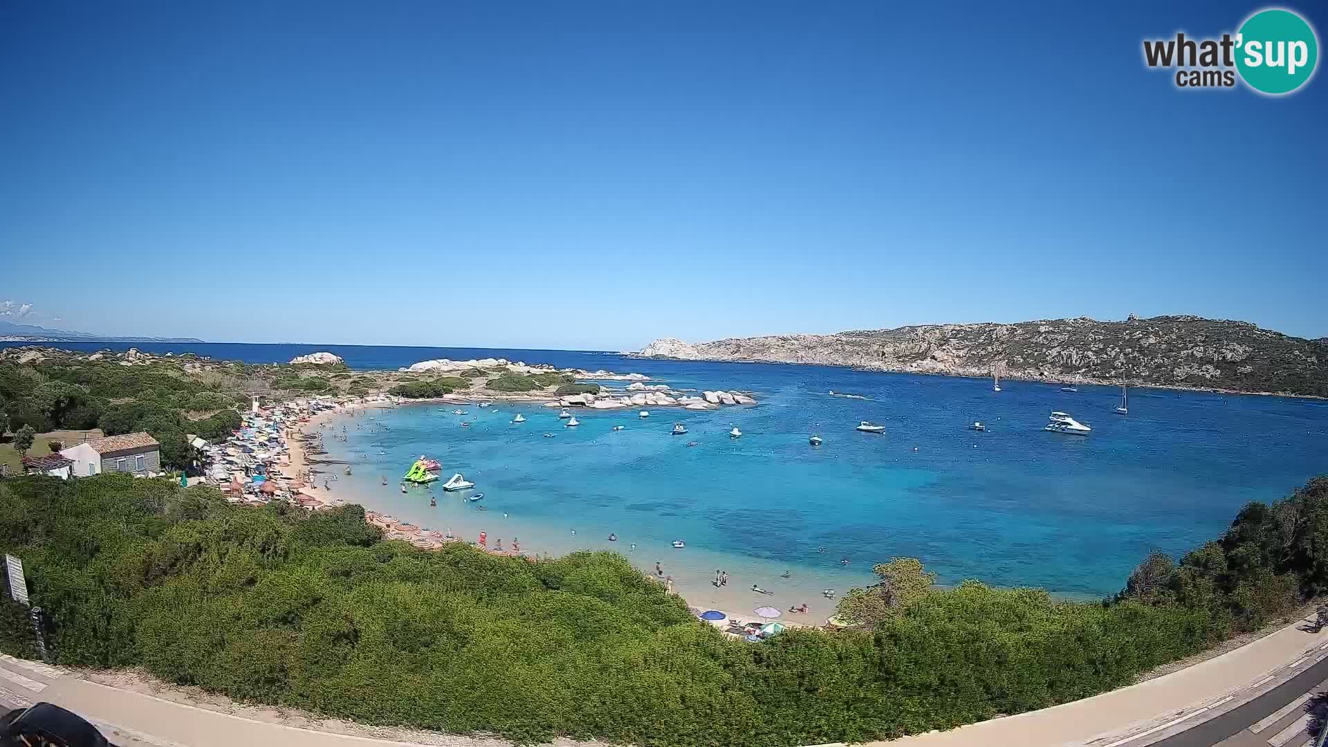 Spletna kamera Rena di Levante – Pogled v živo na Capo Testa