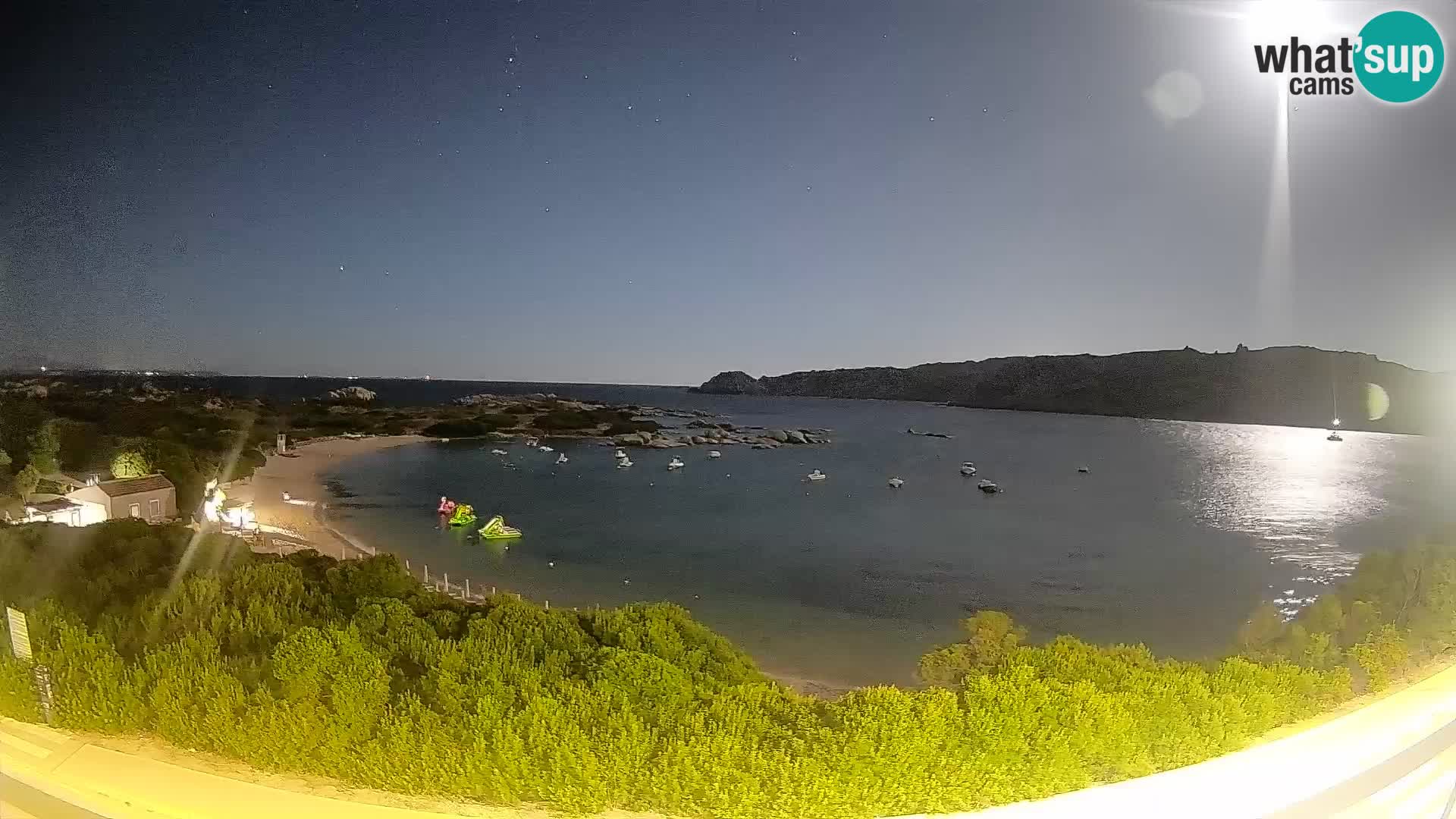 Spletna kamera Rena di Levante – Pogled v živo na Capo Testa