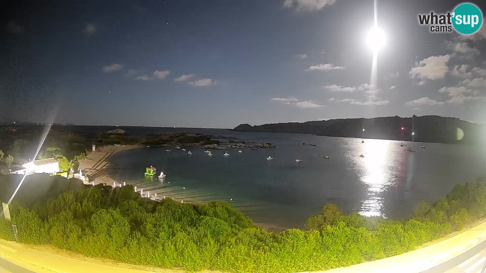 Webcam Rena di Levante – Live View from Capo Testa
