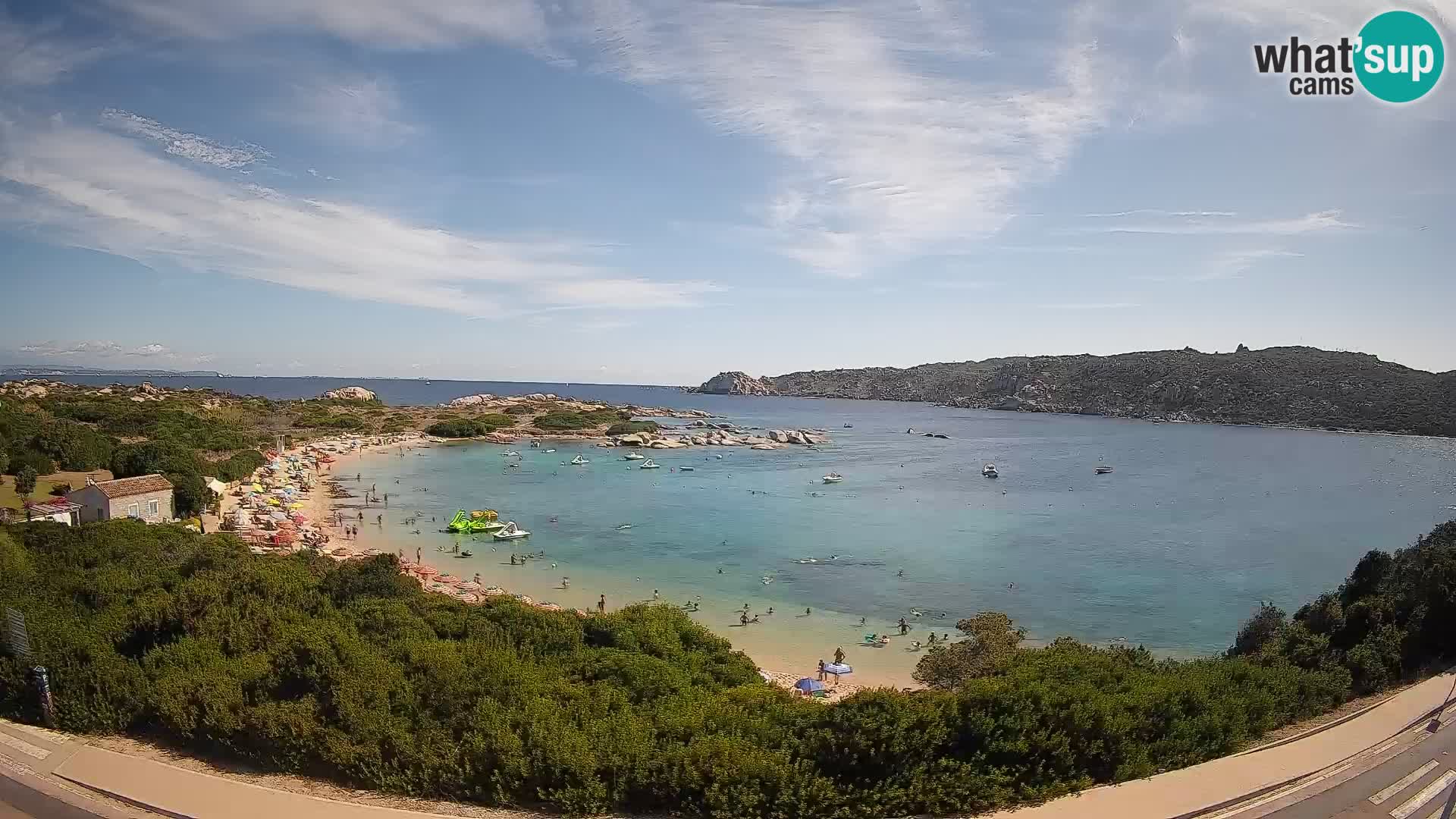 Webcam Rena di Levante – Vista live da Capo Testa
