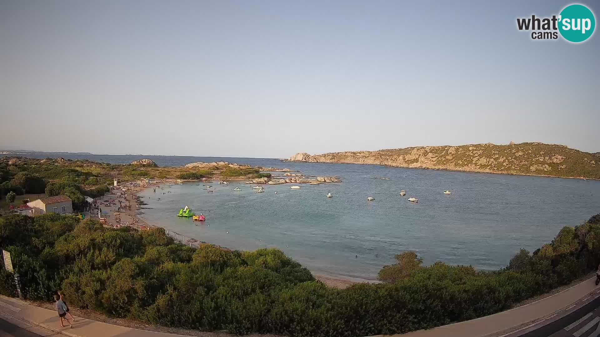 Webcam Rena di Levante – Live View from Capo Testa