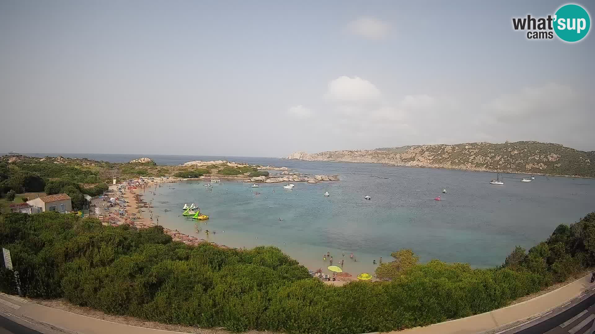 Webcam Rena di Levante – Live View from Capo Testa