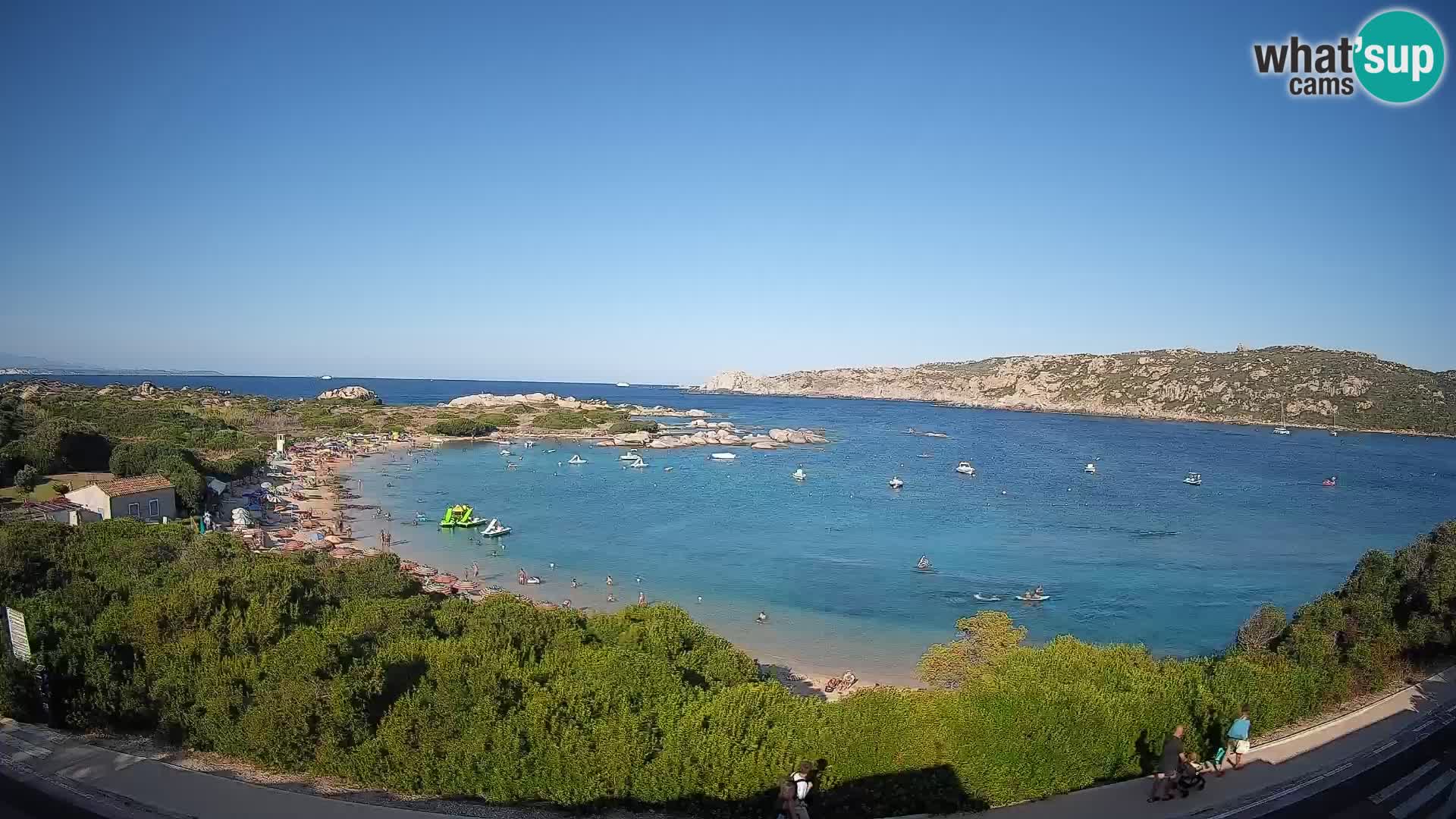 Webcam Rena di Levante – Live View from Capo Testa