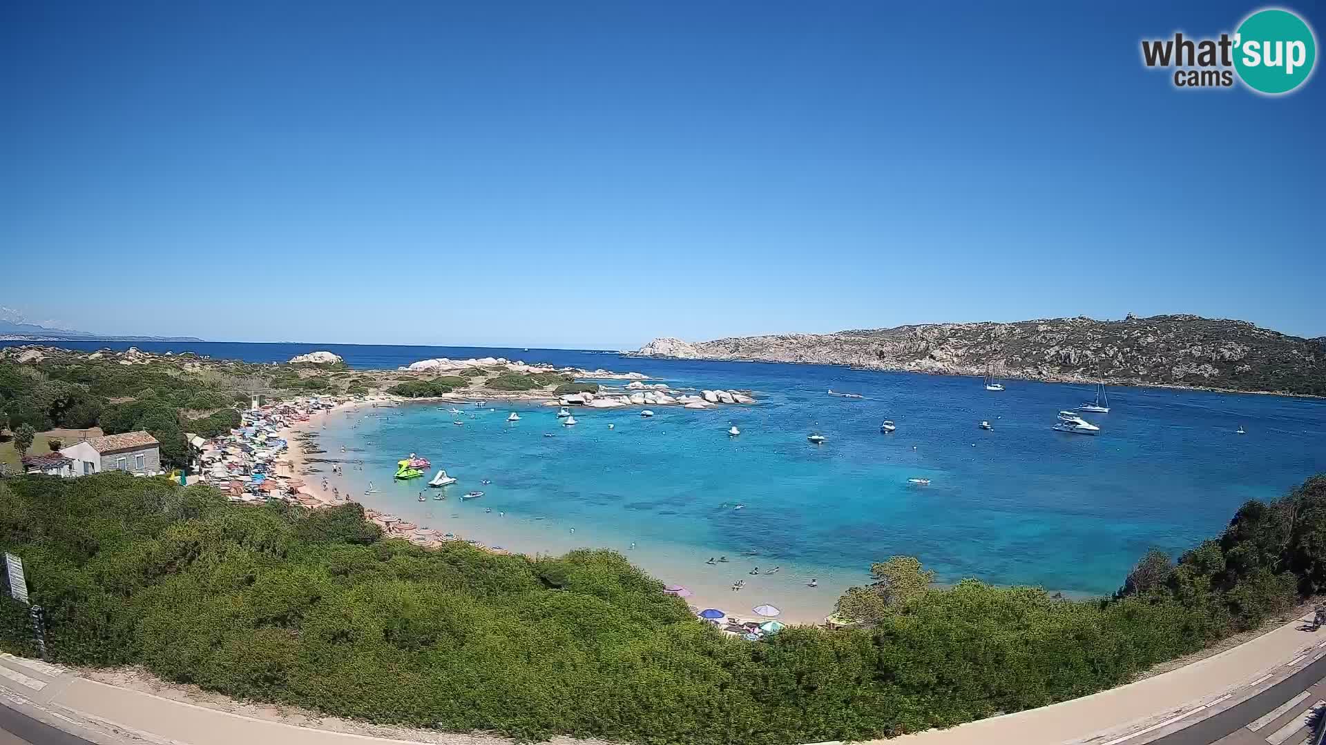 Webcam Rena di Levante – Live View from Capo Testa