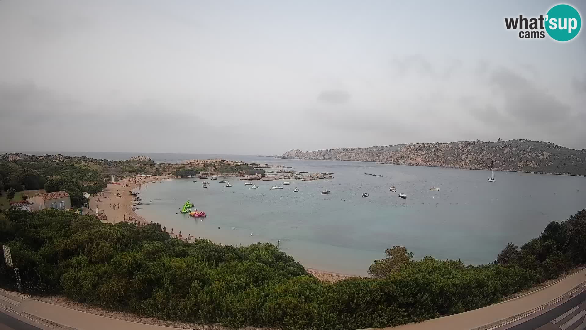 Webcam Rena di Levante – Live View from Capo Testa