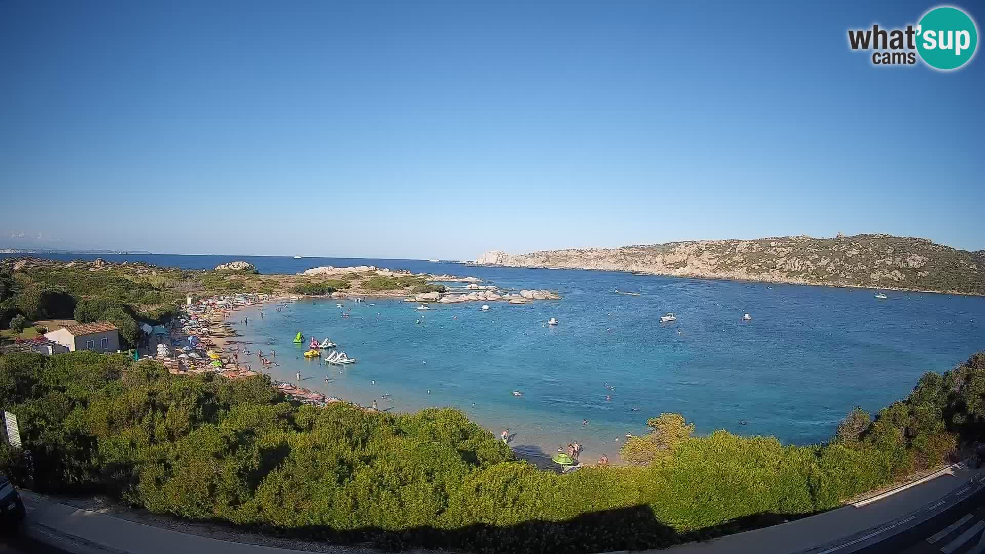 Webcam Rena di Levante – Vue en direct depuis Capo Testa
