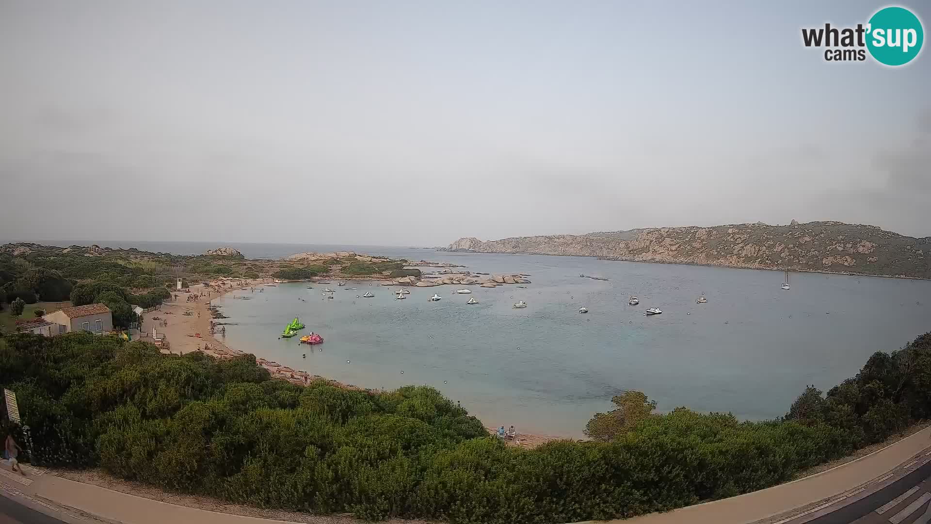 Webcam Rena di Levante – Live View from Capo Testa