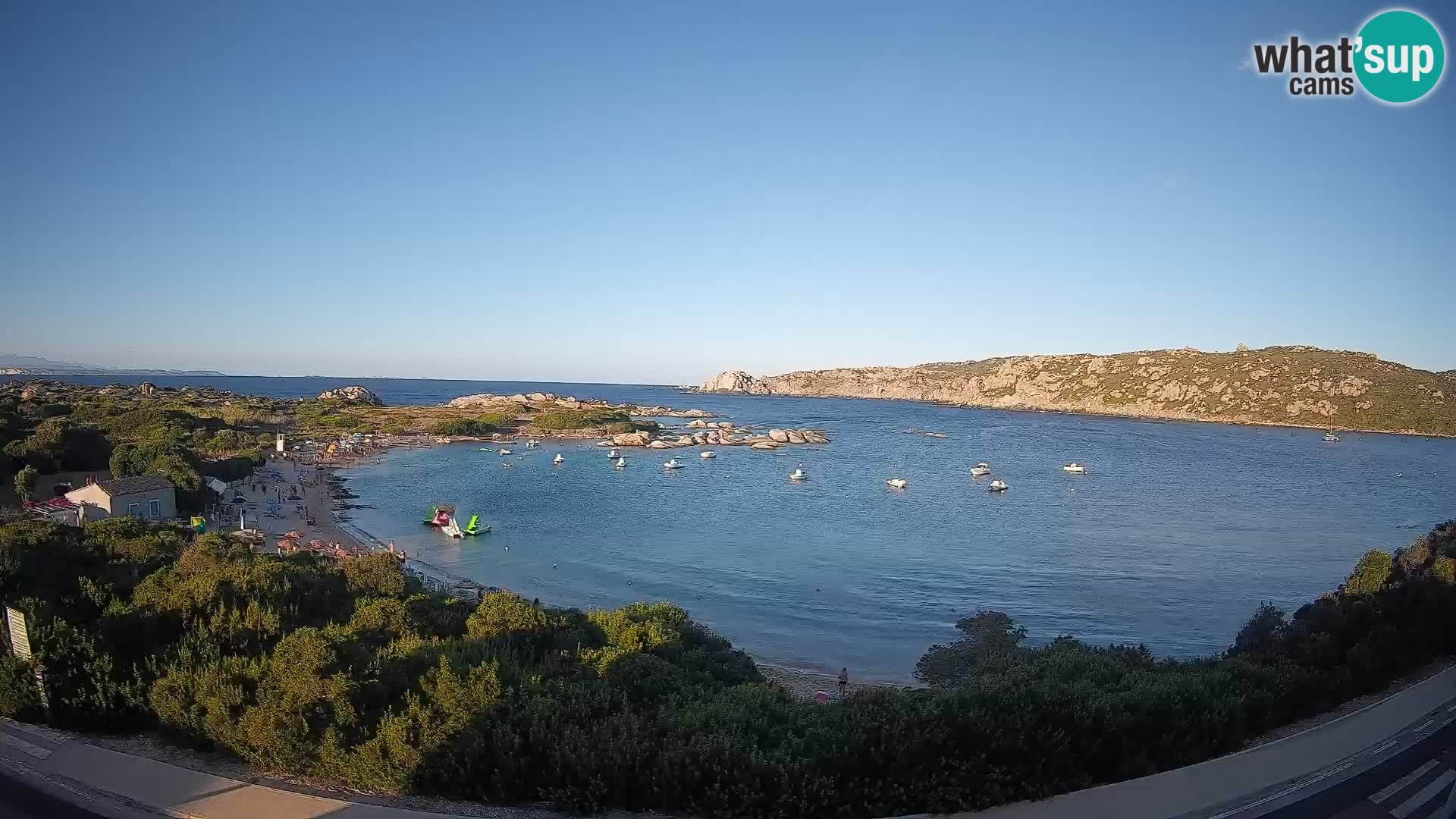 Webcam Rena di Levante – Live View from Capo Testa