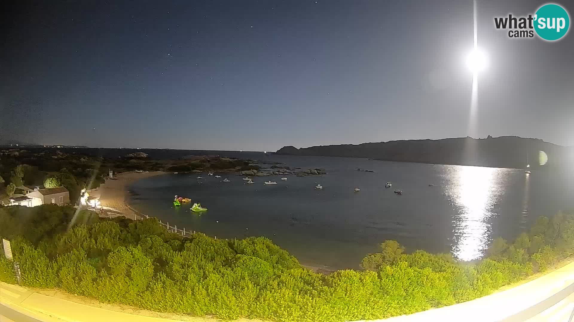 Spletna kamera Rena di Levante – Pogled v živo na Capo Testa