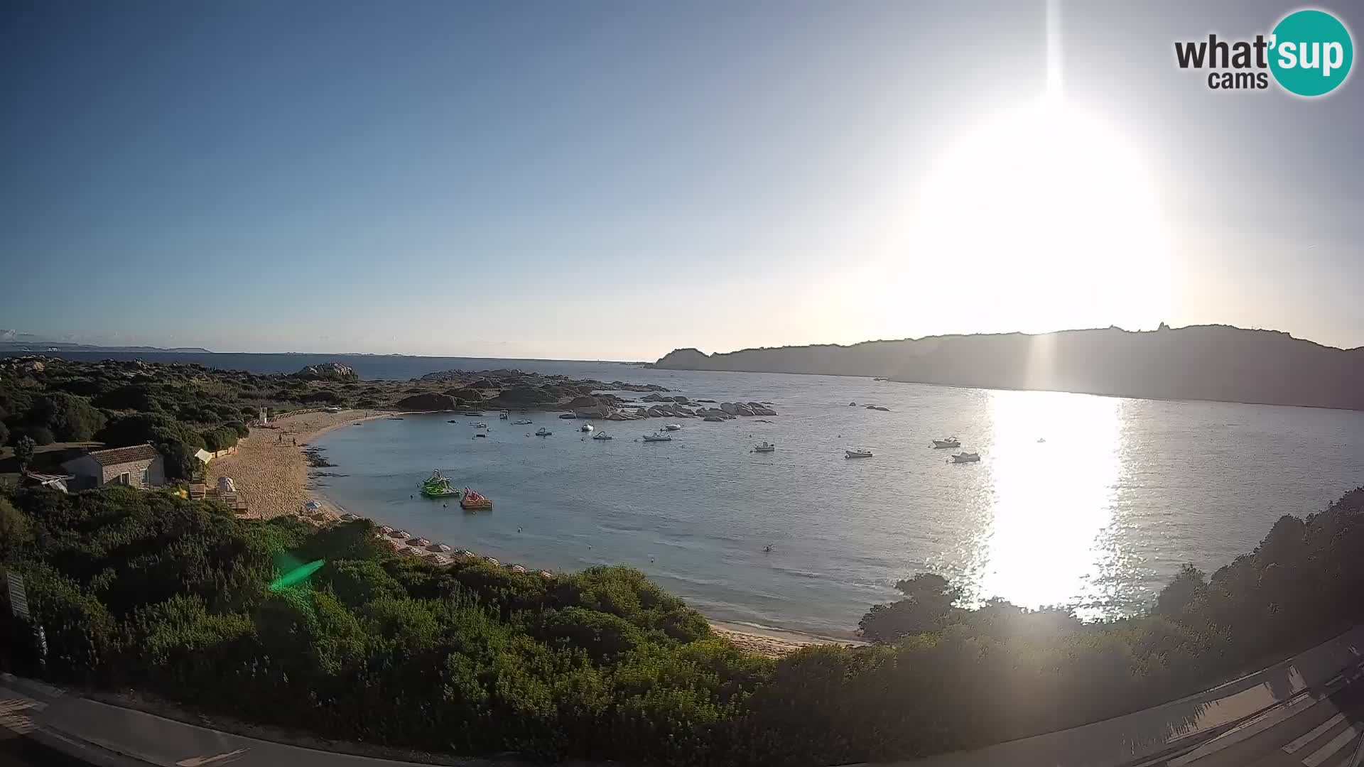Spletna kamera Rena di Levante – Pogled v živo na Capo Testa