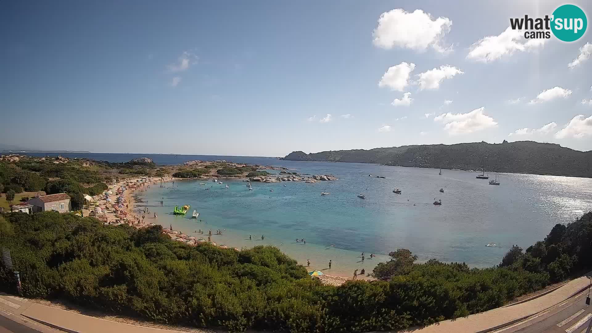 Webcam Rena di Levante – Live View from Capo Testa
