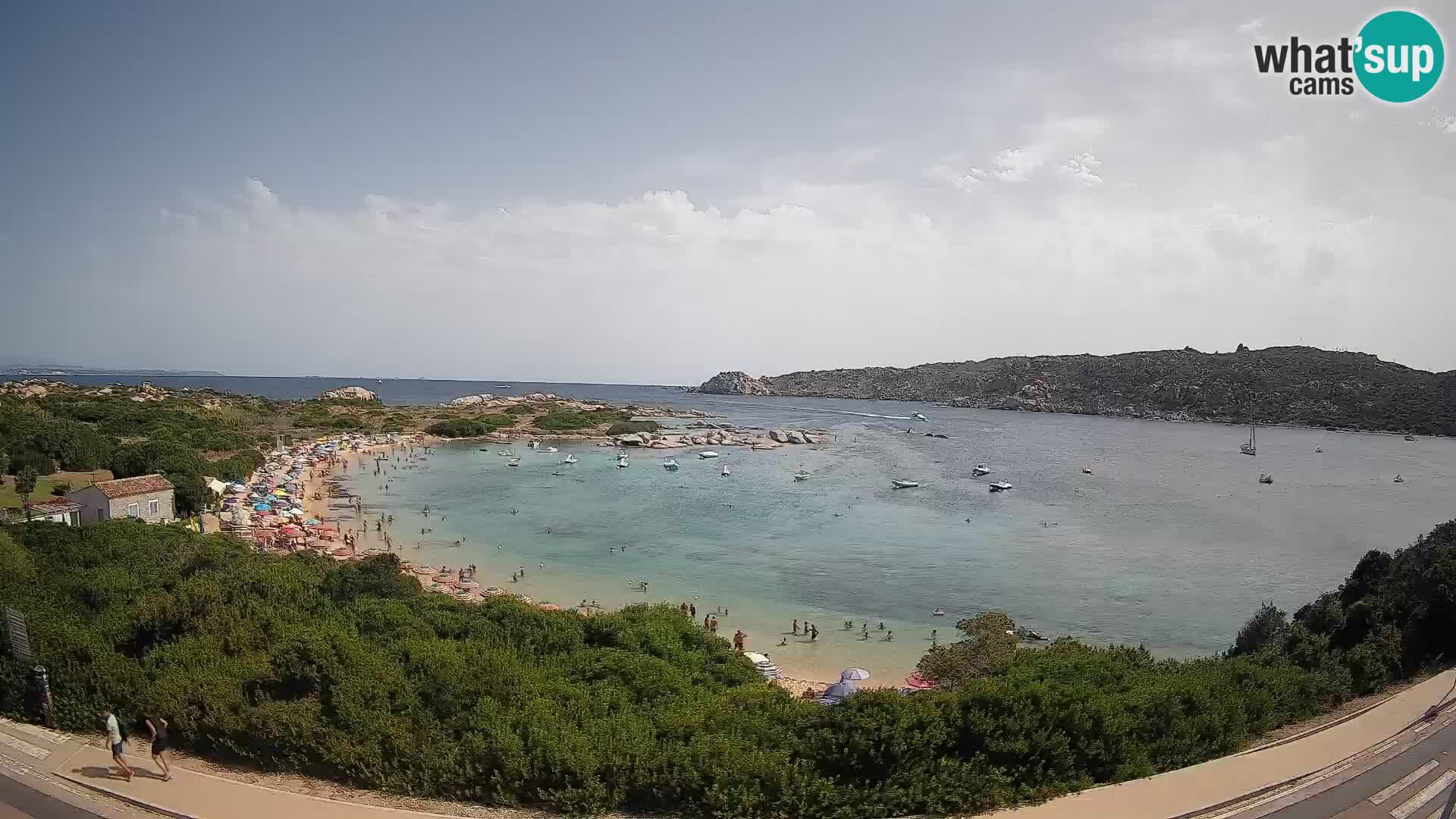 Webcam Rena di Levante – Live View from Capo Testa