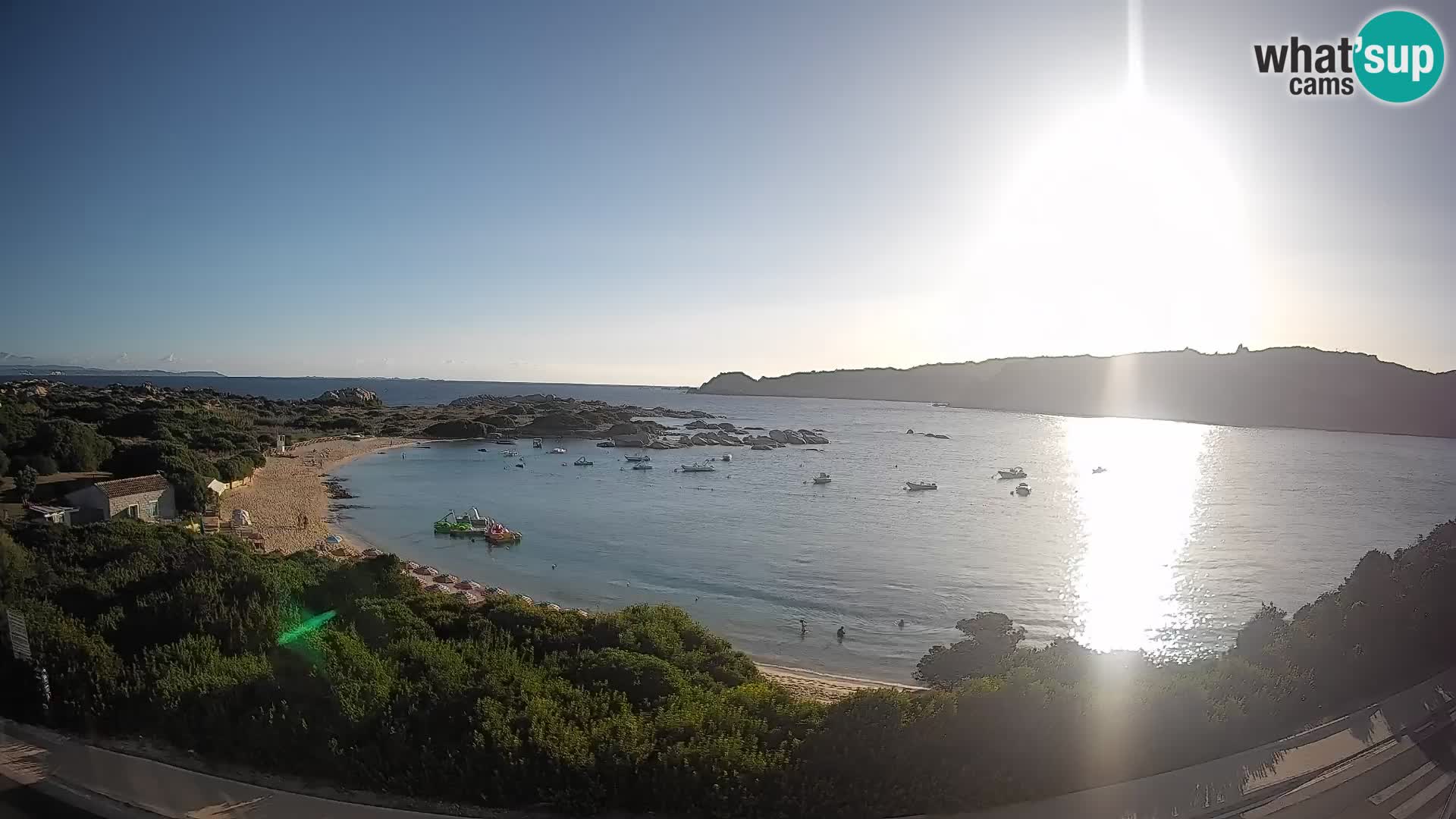 Webcam Rena di Levante – Vista en directo desde Capo Testa