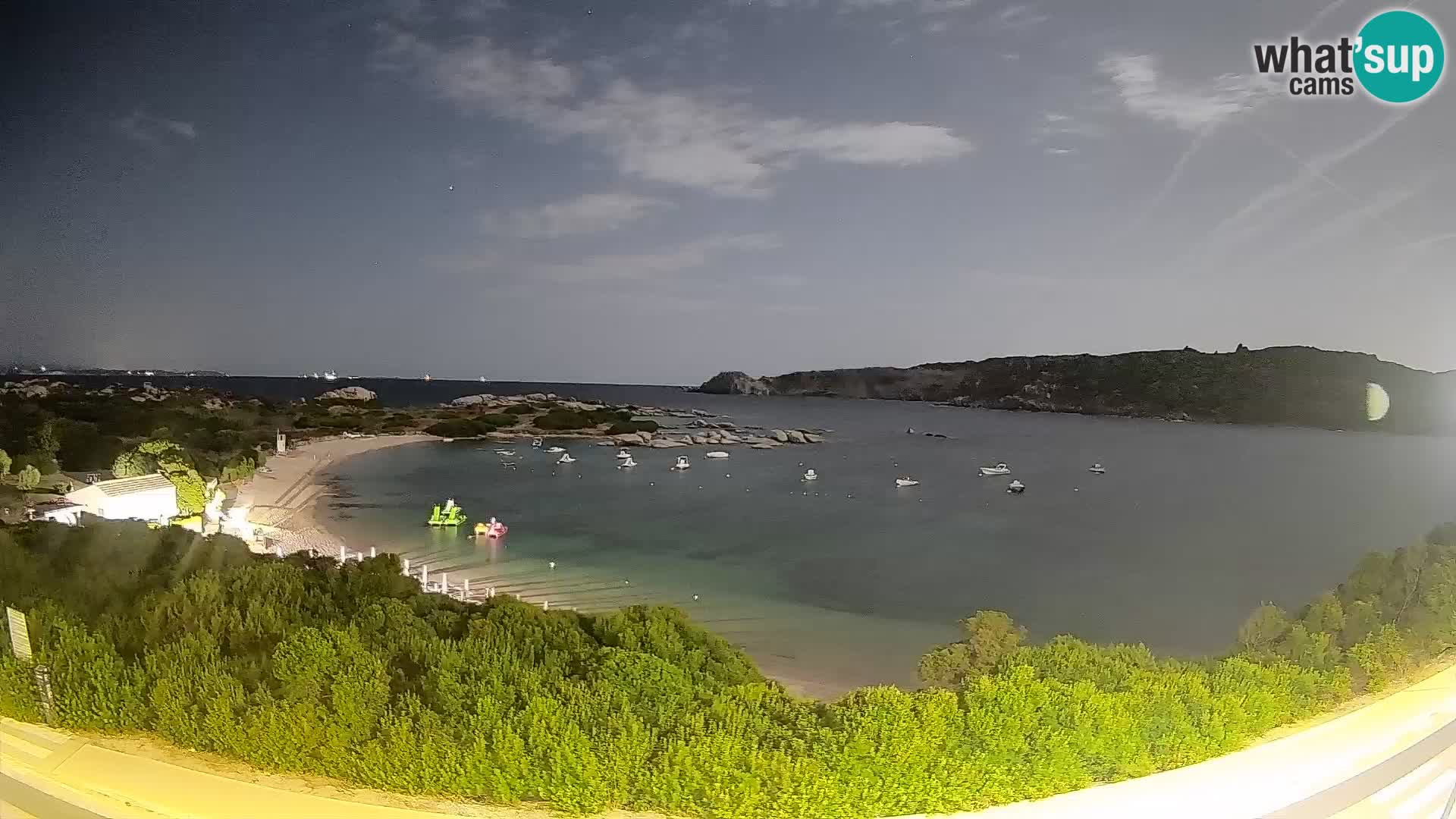 Webcam Rena di Levante – Live View from Capo Testa