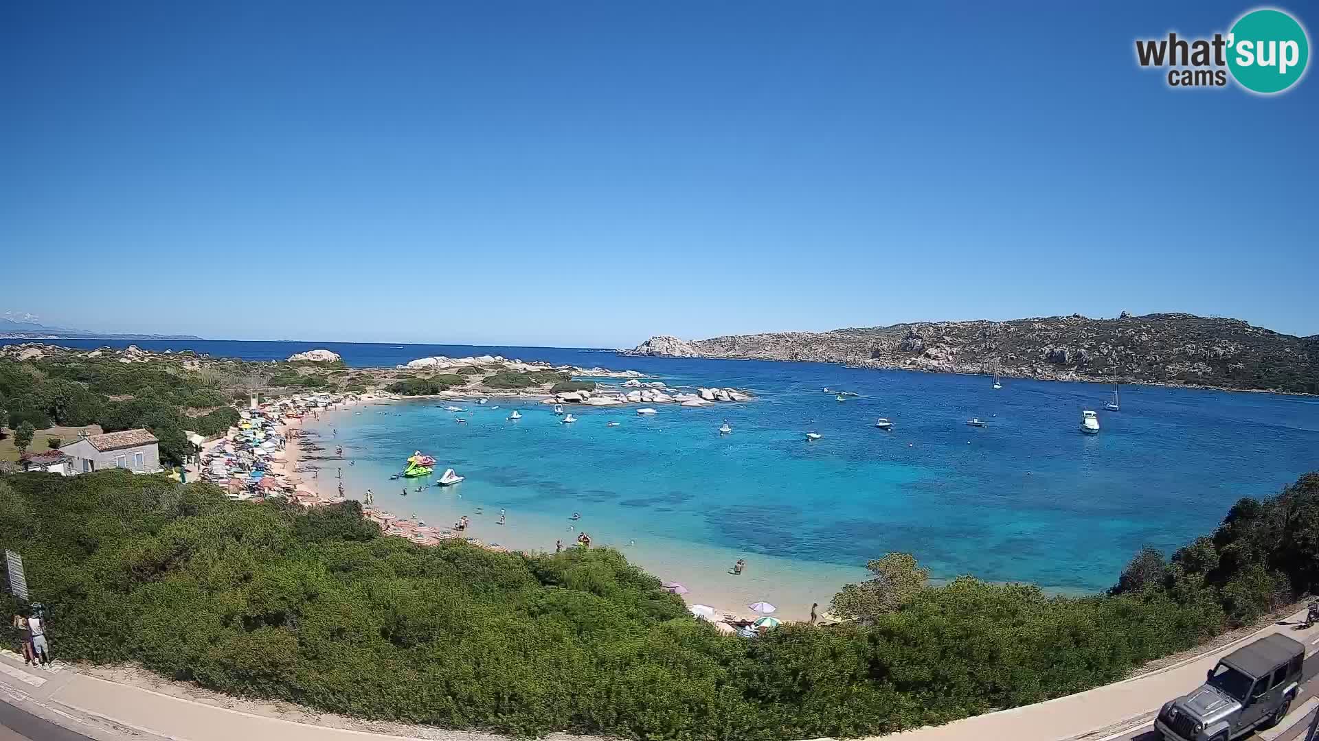 Webcam Rena di Levante – Live View from Capo Testa