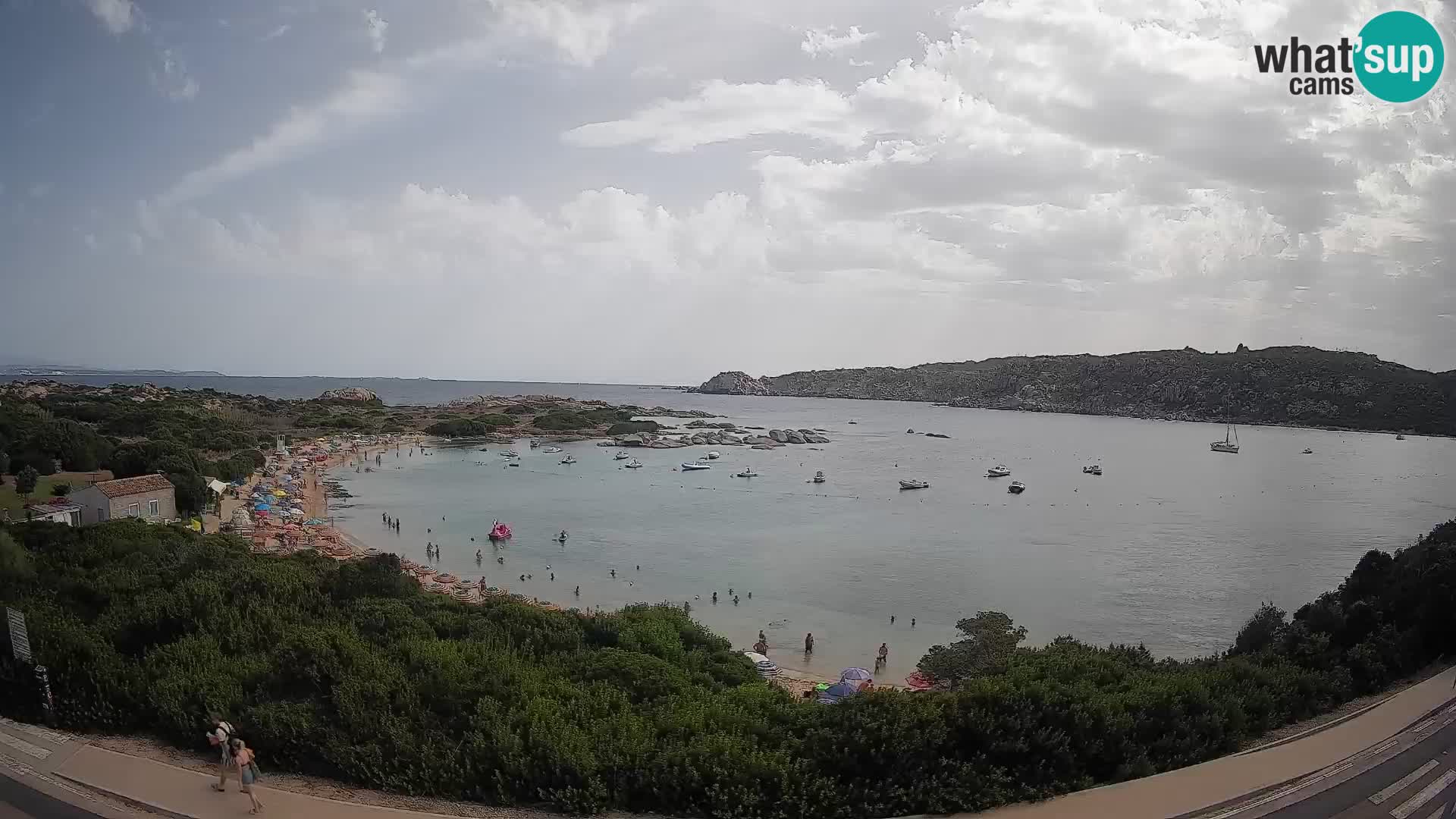 Web kamera Rena di Levante – Pogled uživo s Capo Testa