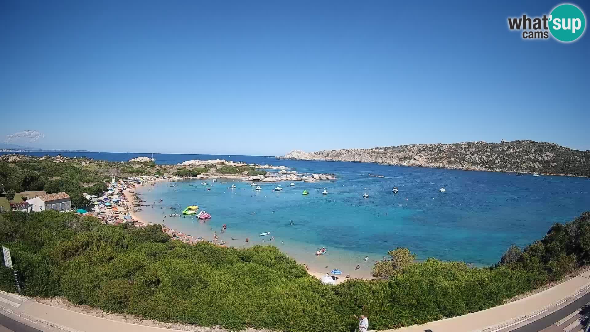 Webcam Rena di Levante – Live View from Capo Testa