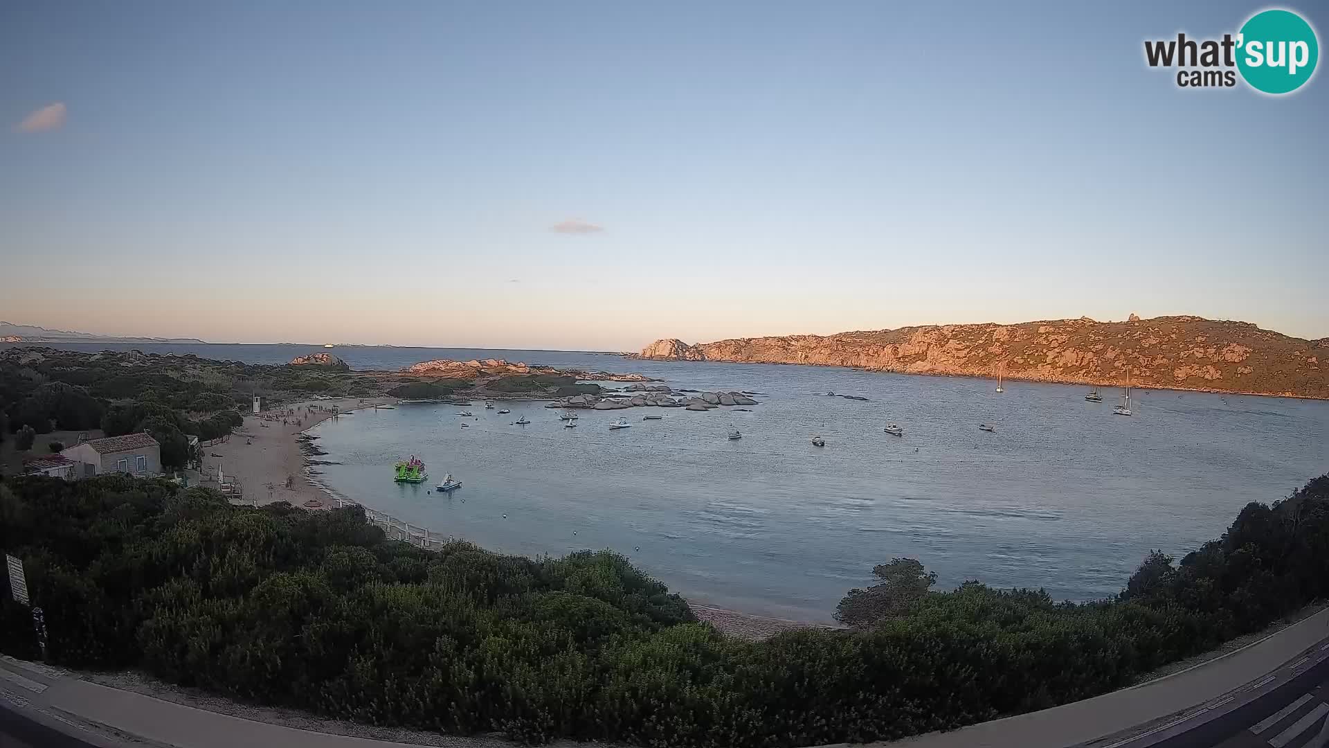 Webcam Rena di Levante – Live View from Capo Testa