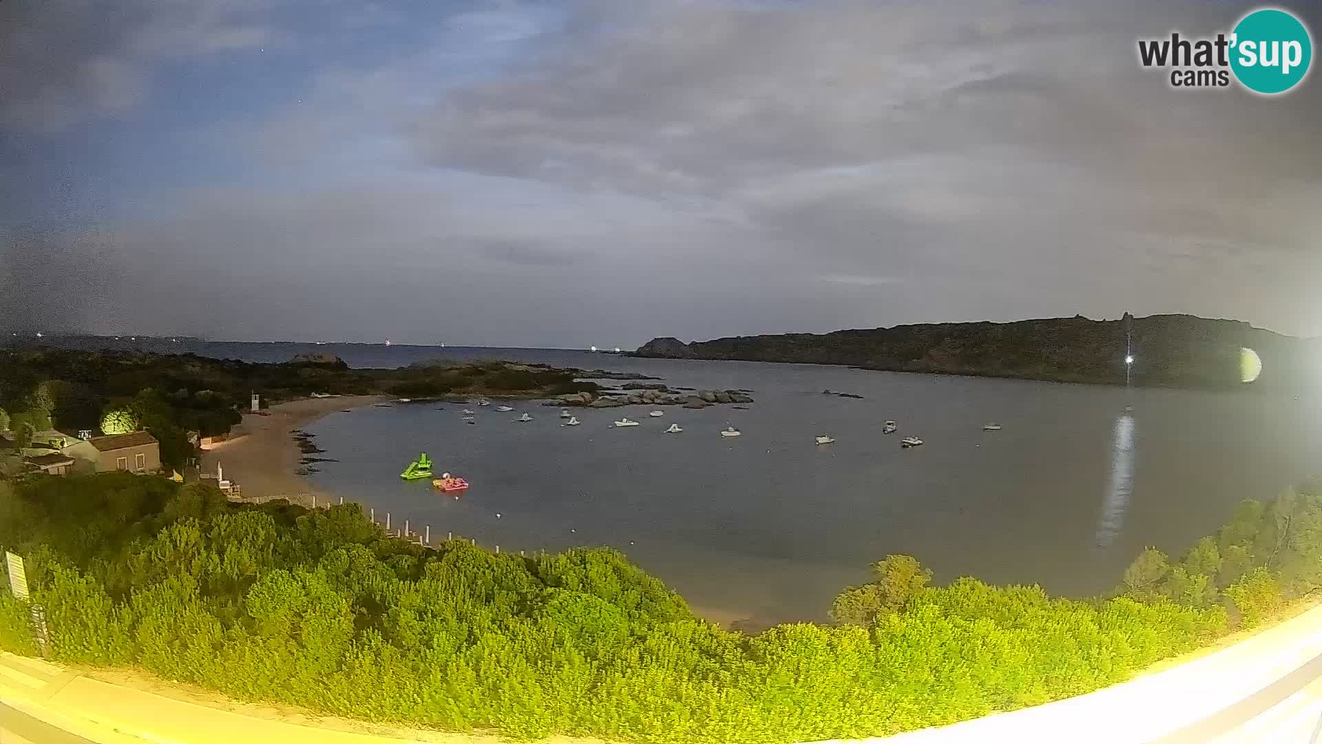 Webcam Rena di Levante – Live View from Capo Testa