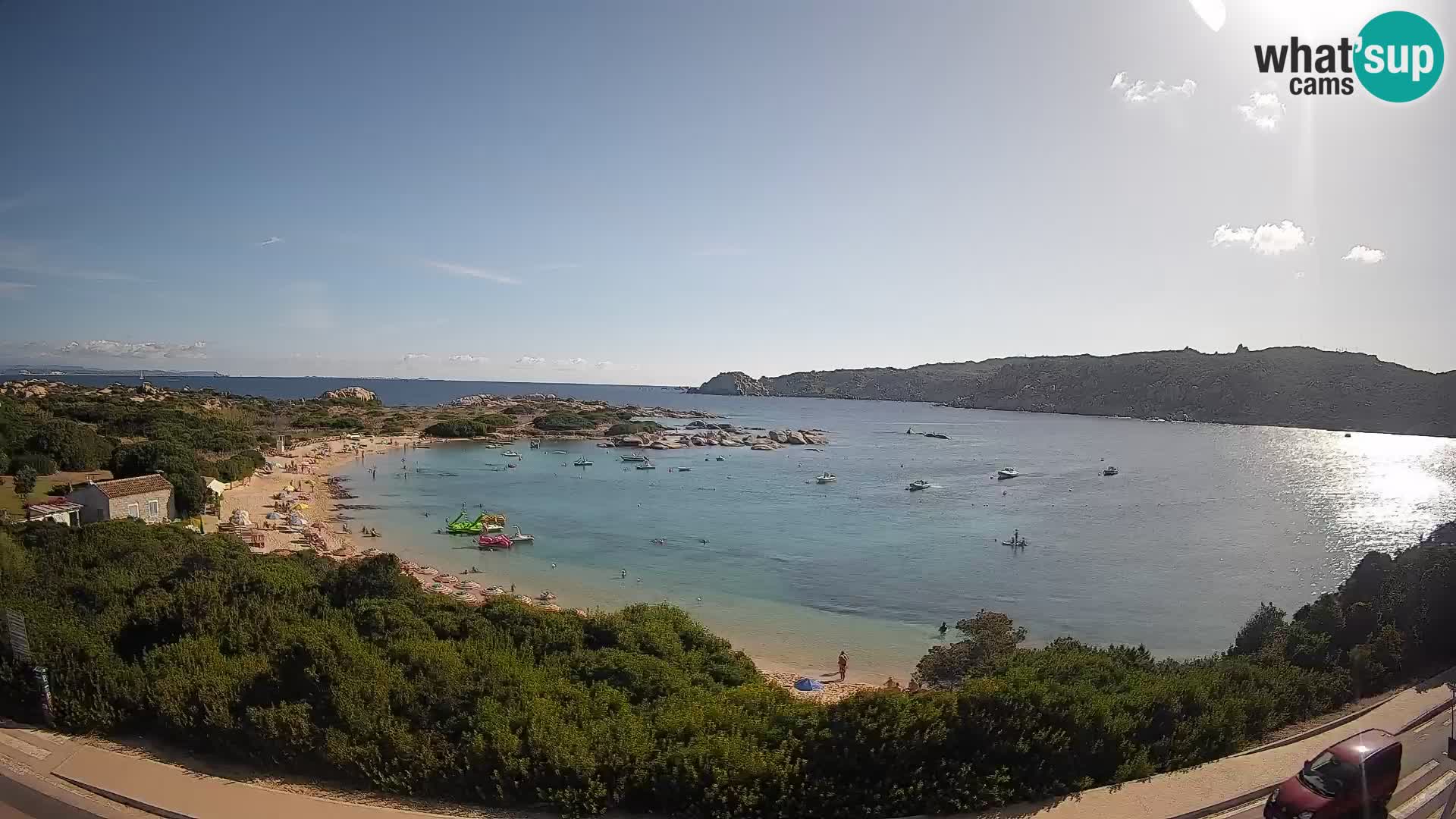 Webcam Rena di Levante – Live View from Capo Testa