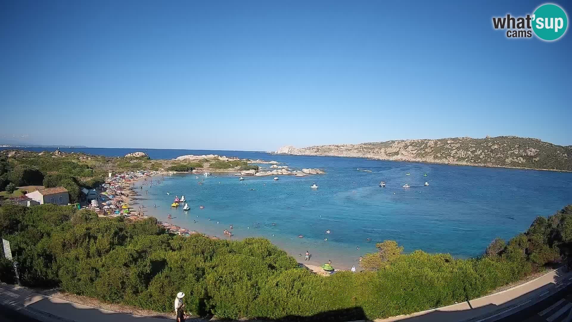 Webcam Rena di Levante – Live View from Capo Testa