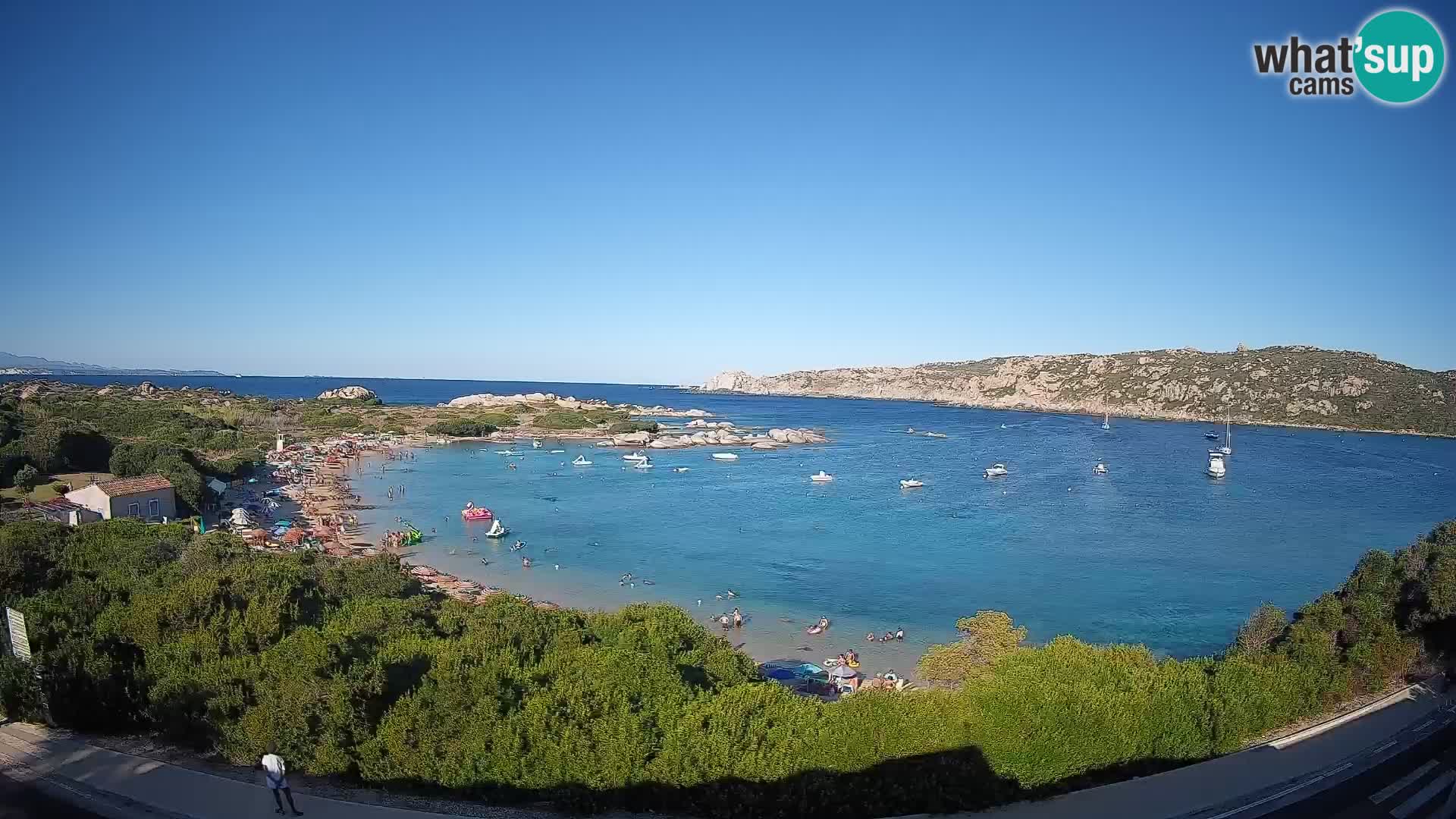 Webcam Rena di Levante – Live View from Capo Testa
