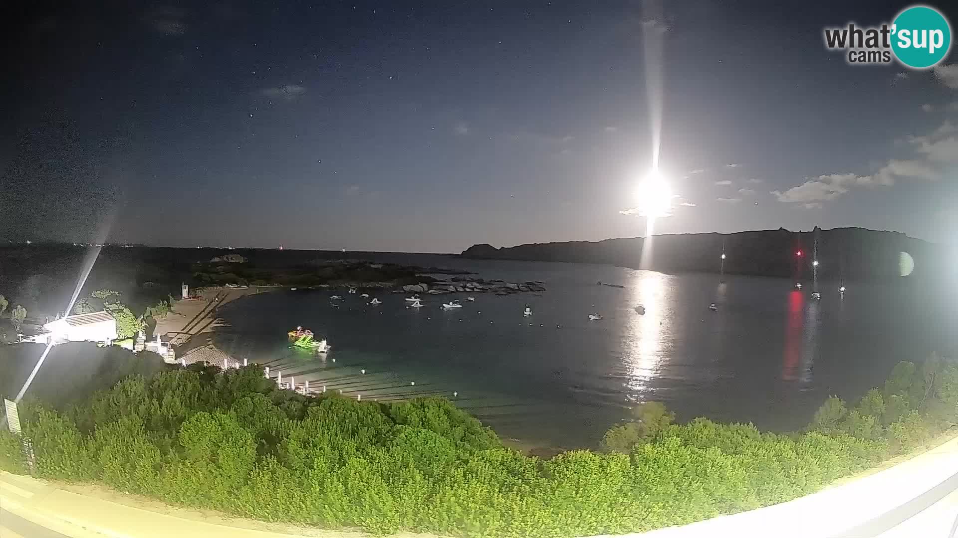 Webcam Rena di Levante – Live View from Capo Testa