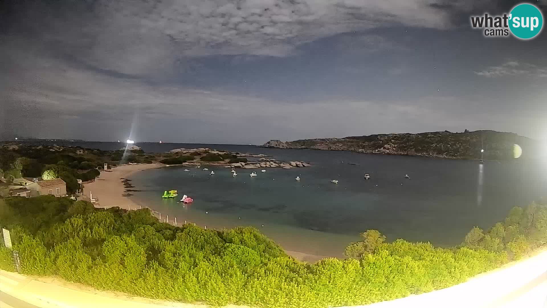 Webcam Rena di Levante – Live View from Capo Testa