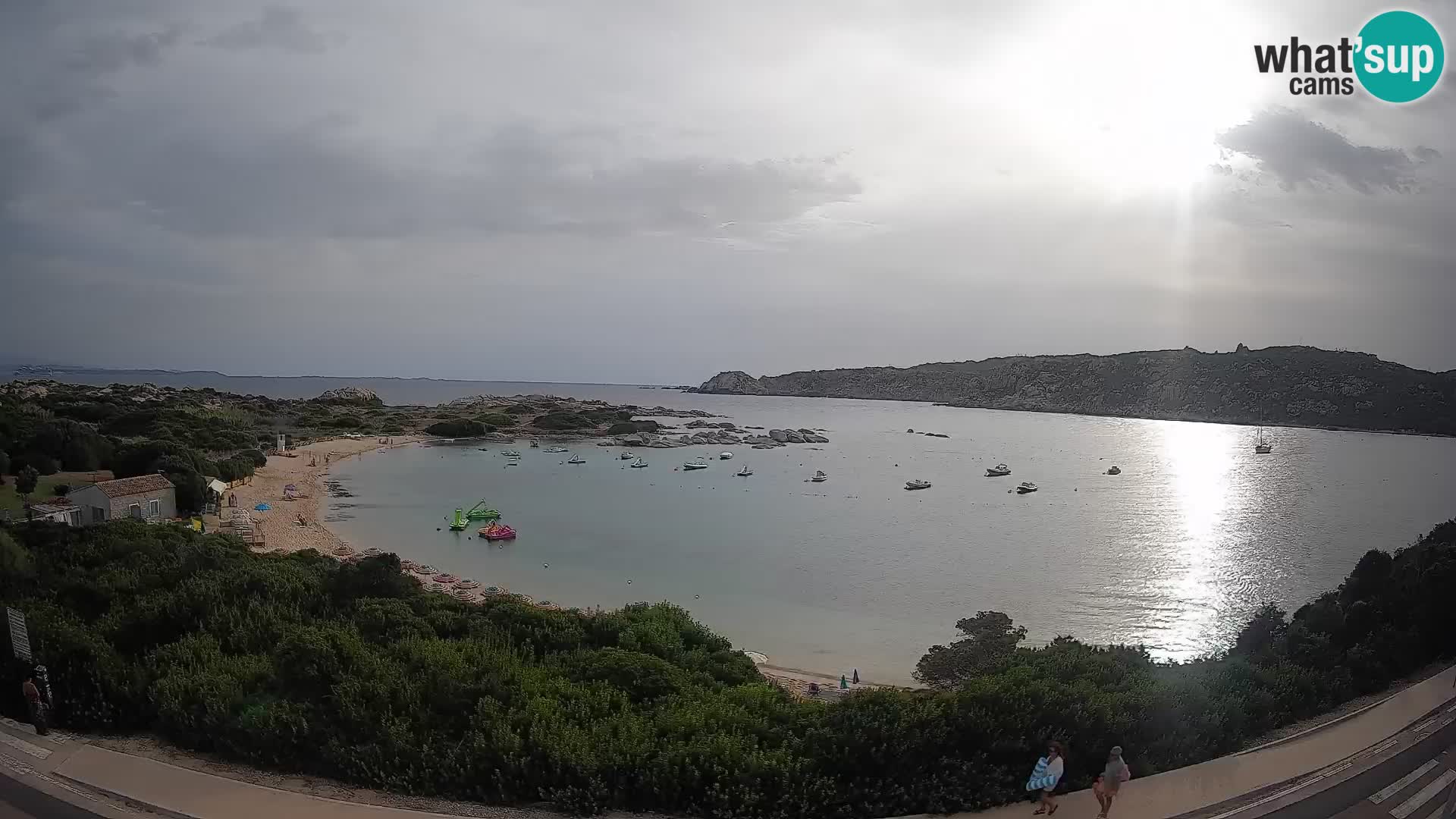 Web kamera Rena di Levante – Pogled uživo s Capo Testa