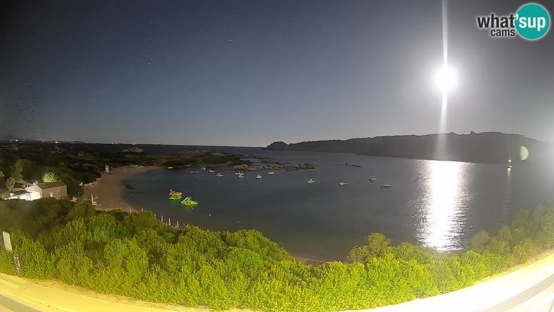 Web kamera Rena di Levante – Pogled uživo s Capo Testa