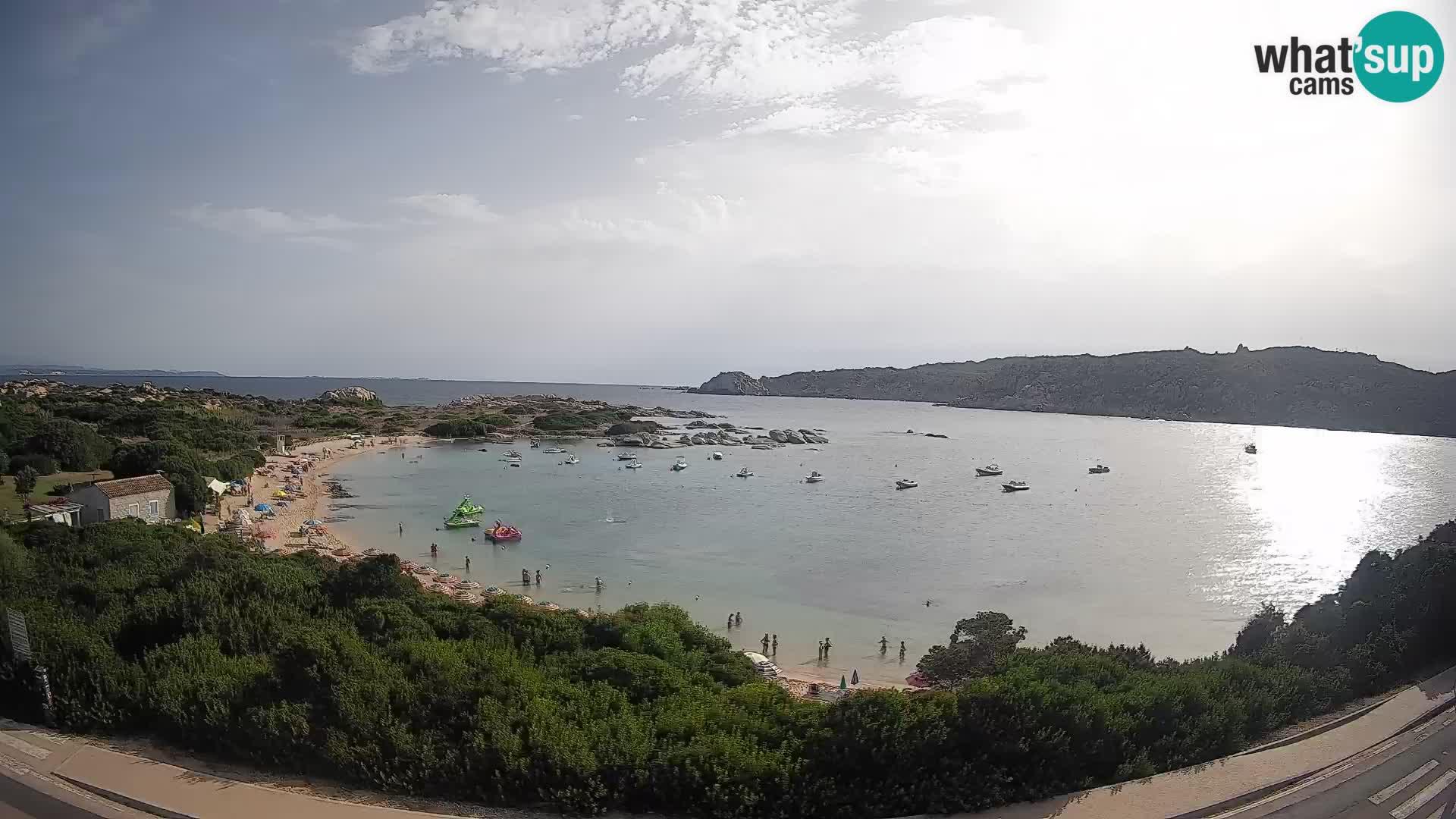 Webcam Rena di Levante – Live View from Capo Testa