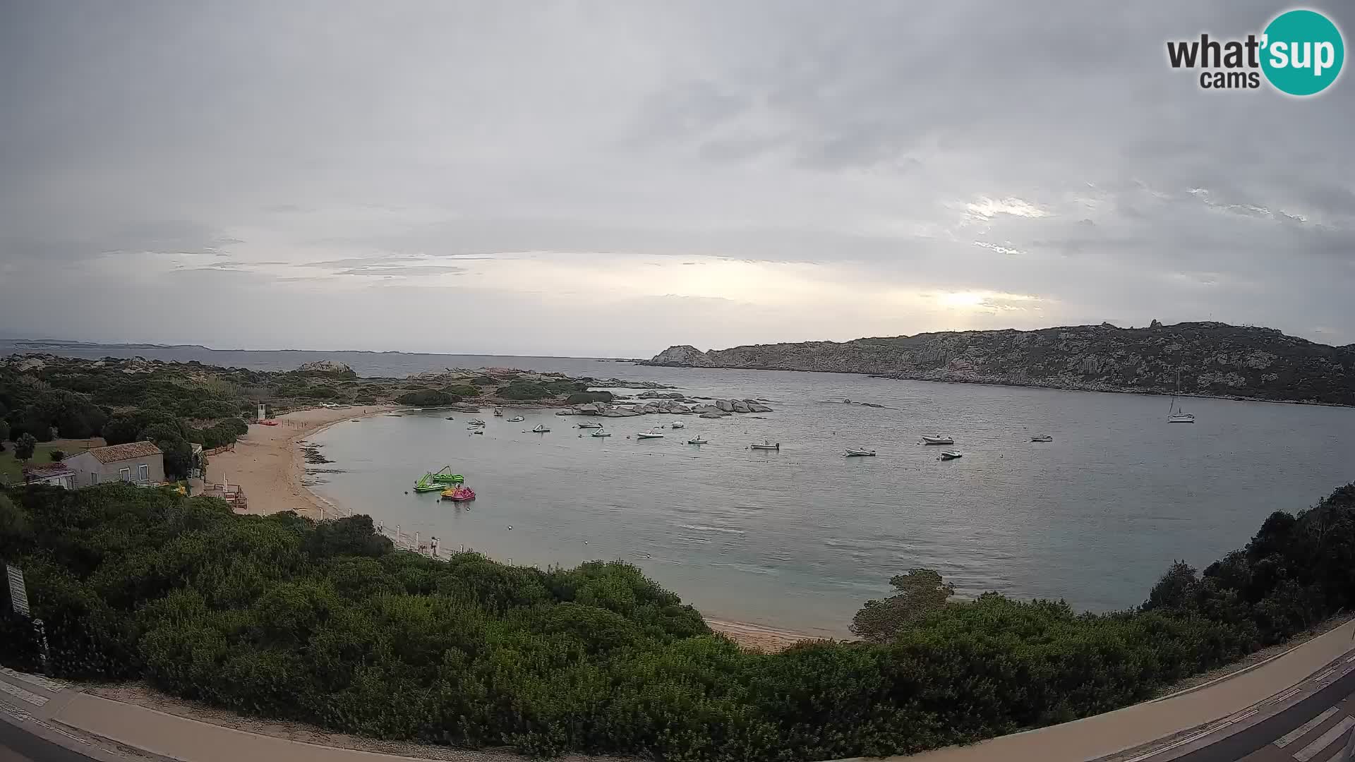 Webcam Rena di Levante – Live View from Capo Testa