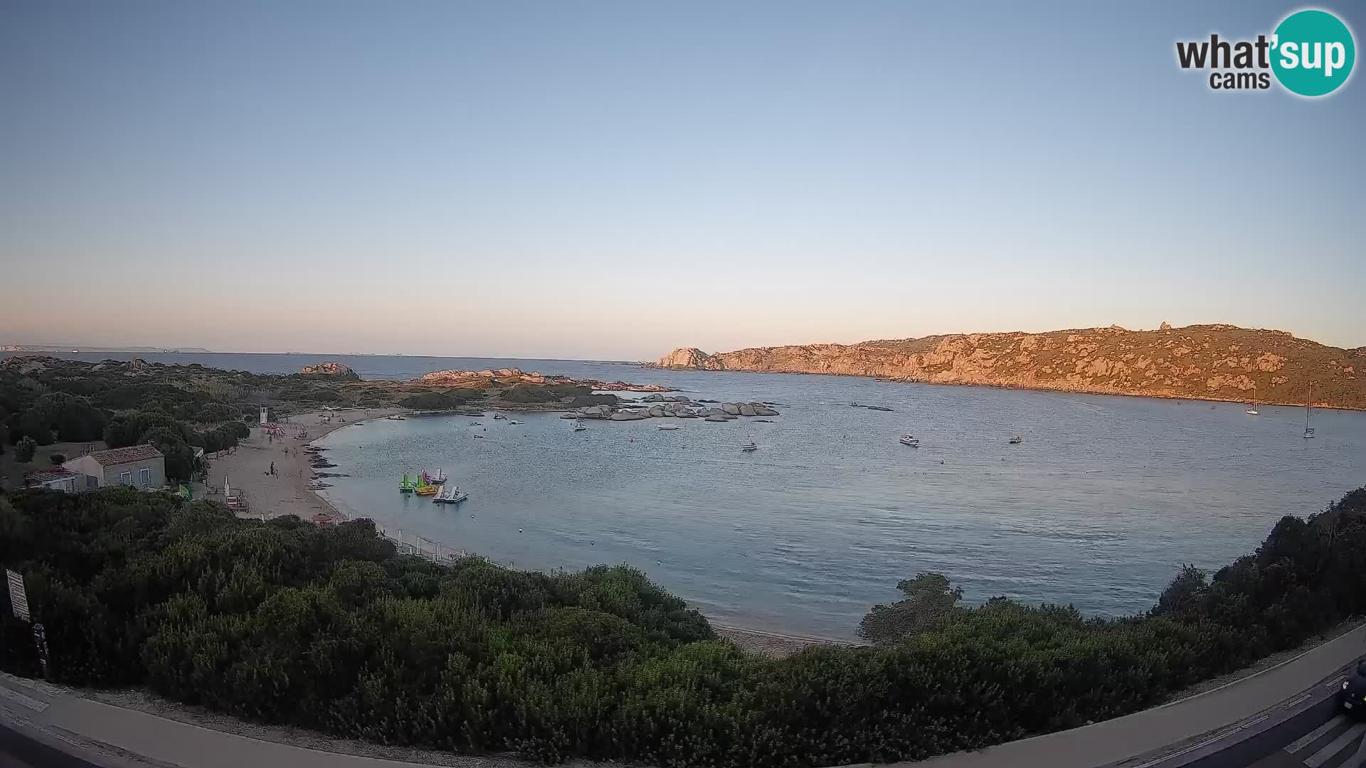 Webcam Rena di Levante – Live View from Capo Testa
