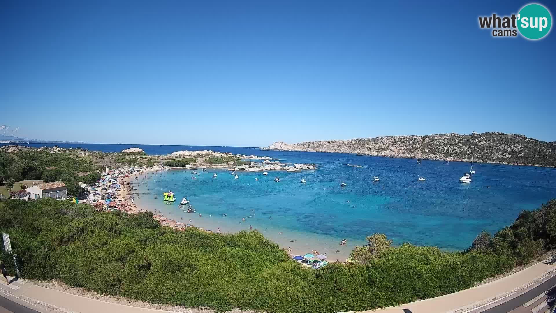 Webcam Rena di Levante – Live View from Capo Testa