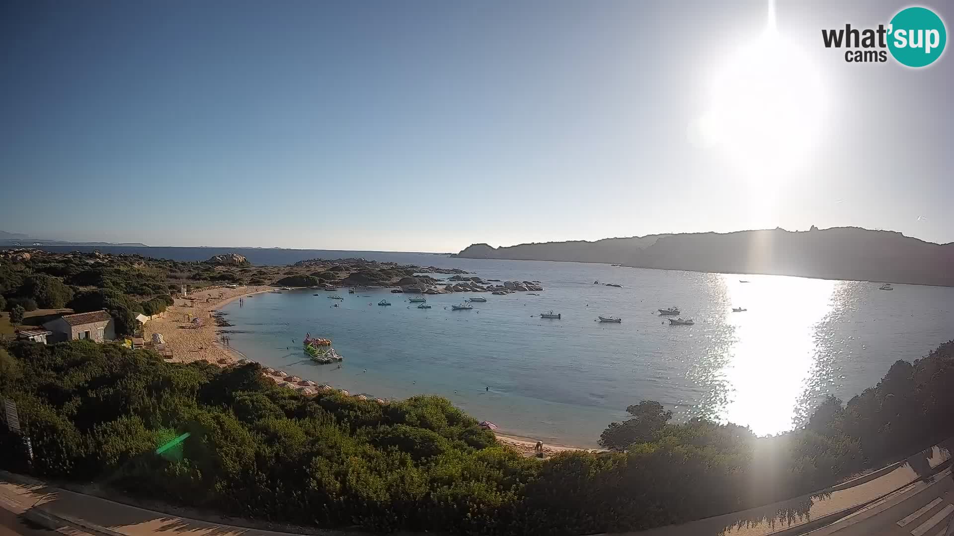 Webcam Rena di Levante – Live View from Capo Testa