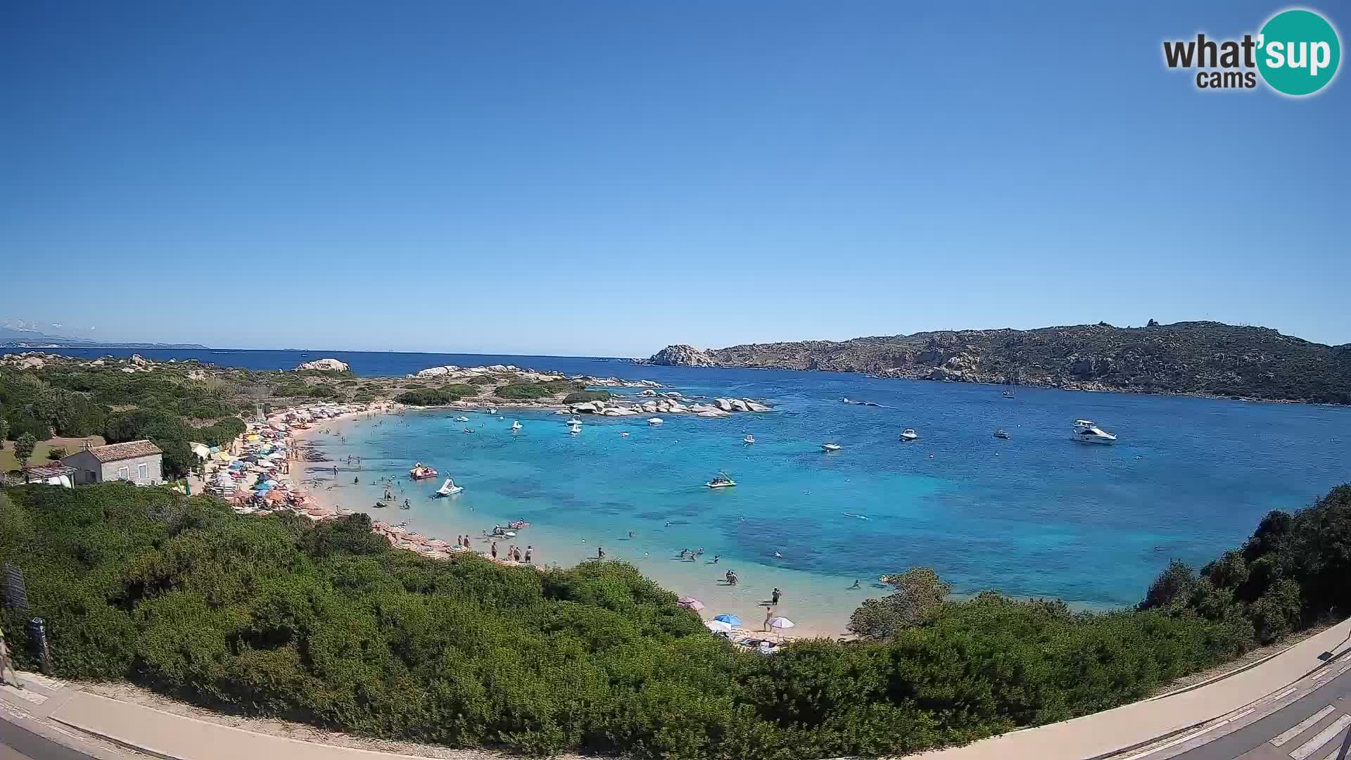 Webcam Rena di Levante – Live View from Capo Testa
