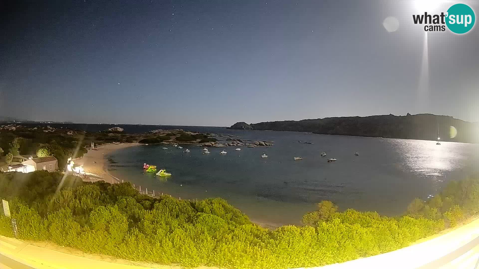 Webcam Rena di Levante – Live View from Capo Testa