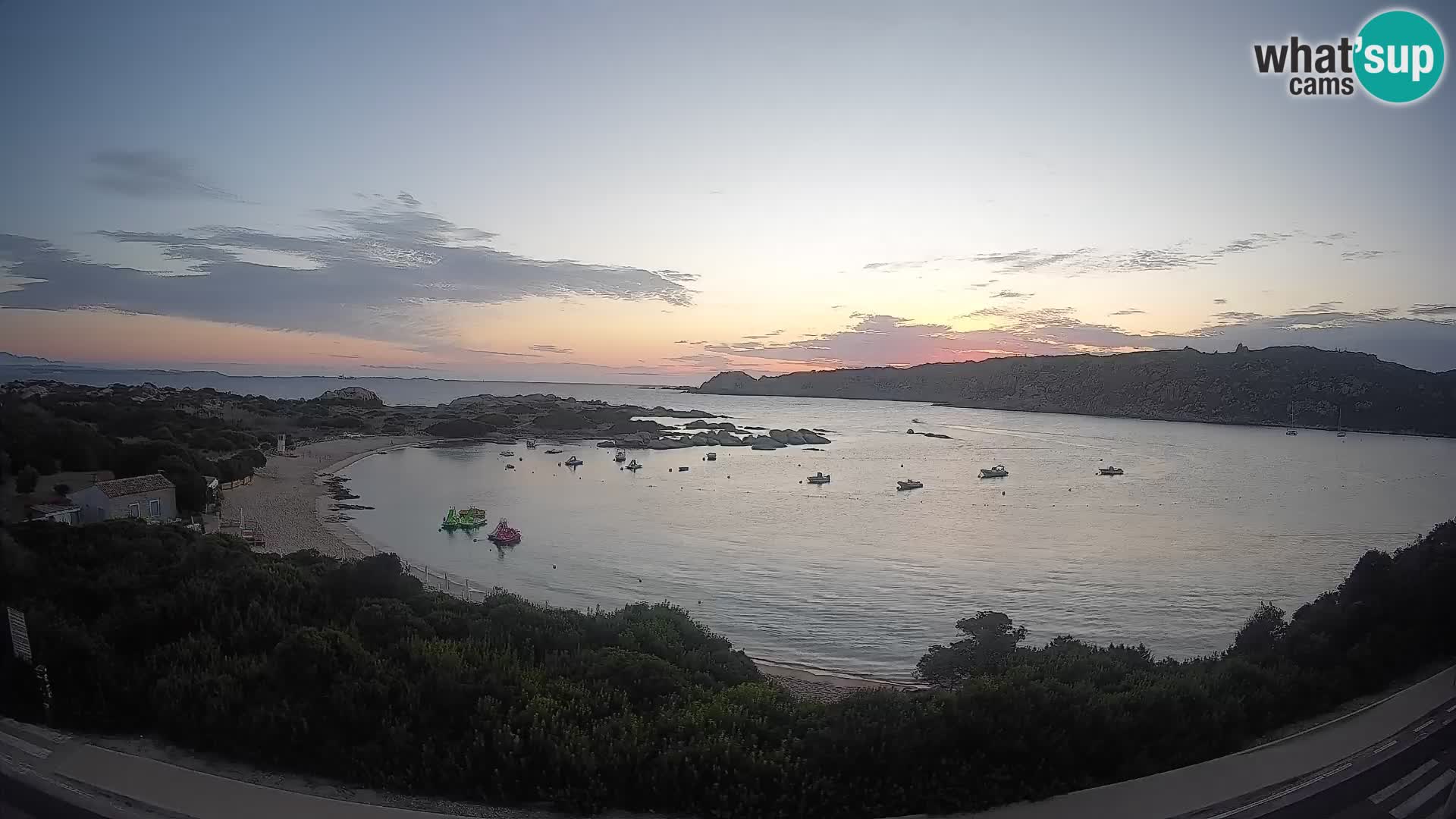 Webcam Rena di Levante – Live View from Capo Testa