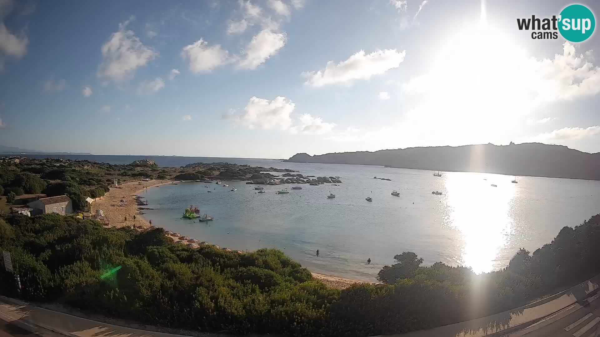 Webcam Rena di Levante – Live View from Capo Testa