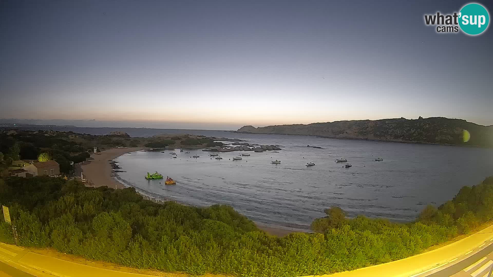 Webcam Rena di Levante – Vue en direct depuis Capo Testa