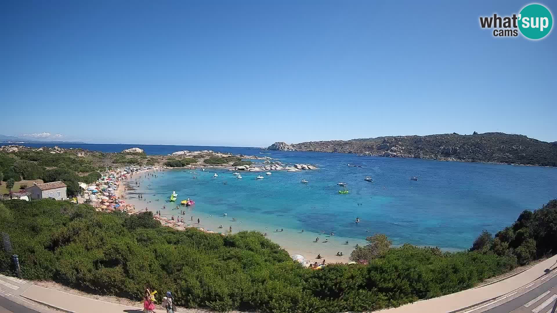 Spletna kamera Rena di Levante – Pogled v živo na Capo Testa