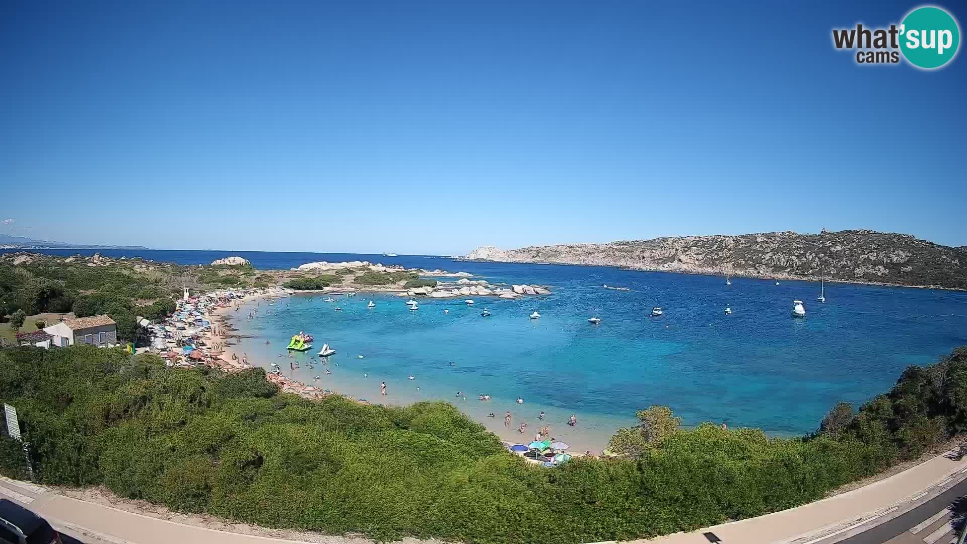 Webcam Rena di Levante – Live View from Capo Testa
