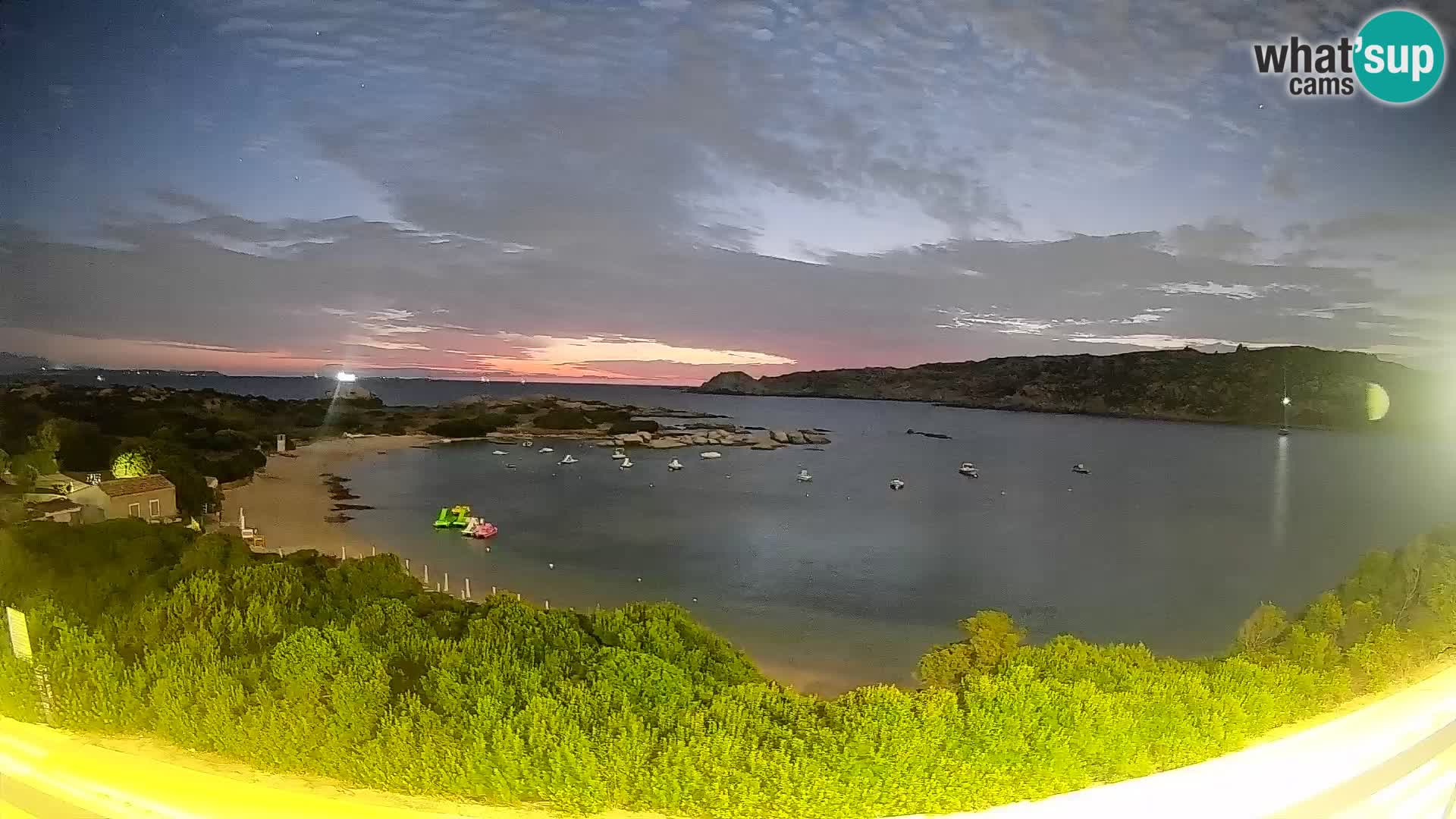 Webcam Rena di Levante – Live View from Capo Testa
