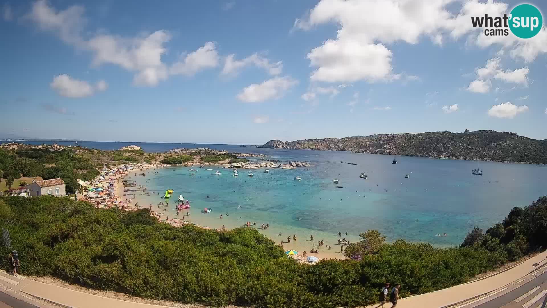 Webcam Rena di Levante – Live View from Capo Testa