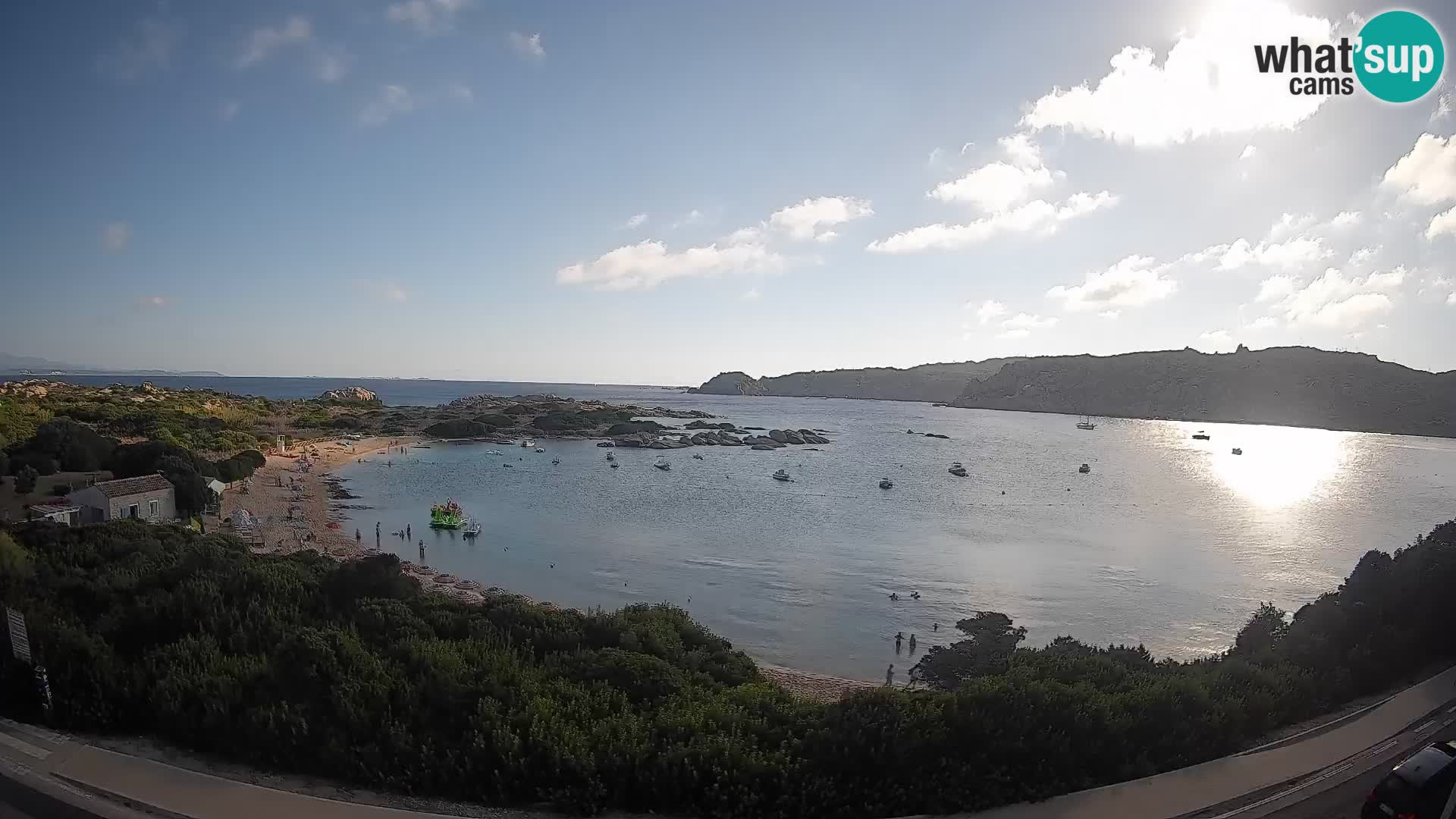 Webcam Rena di Levante – Vue en direct depuis Capo Testa