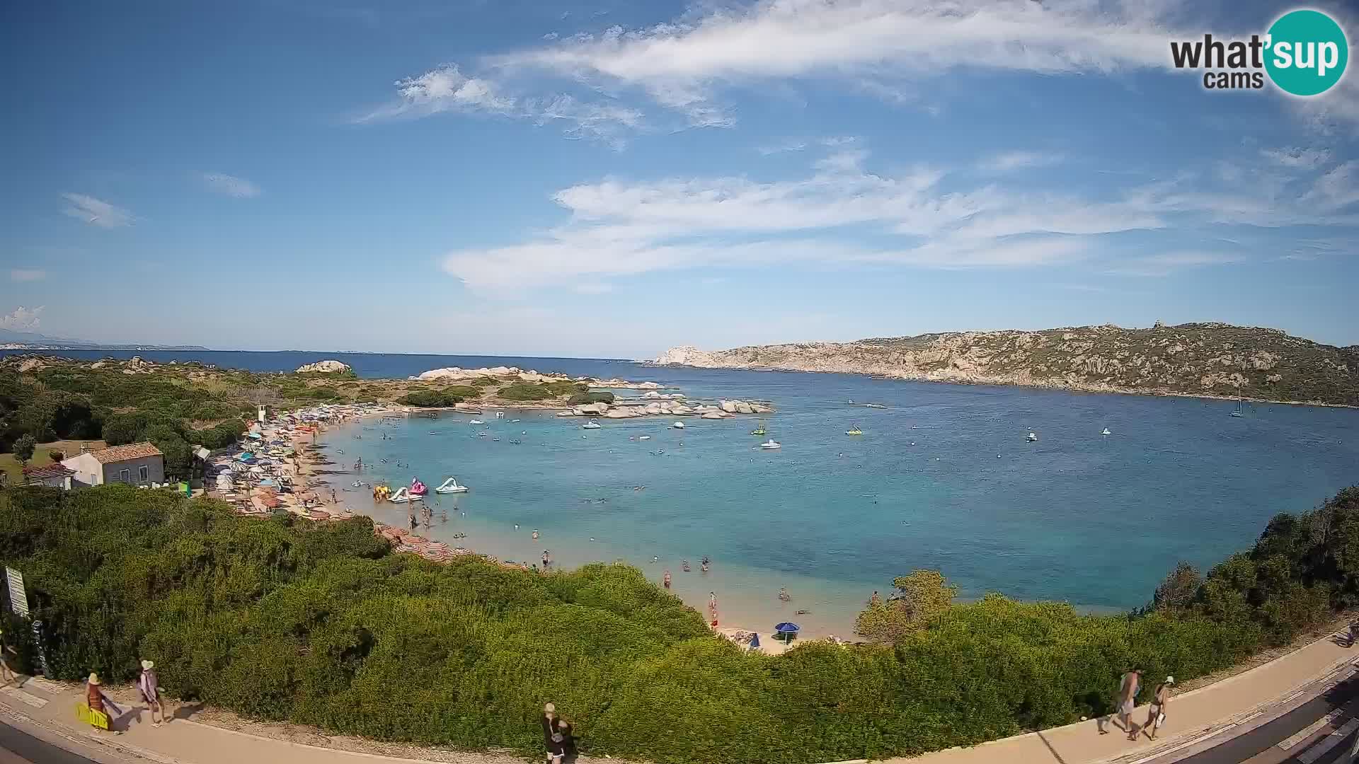 Webcam Rena di Levante – Live View from Capo Testa