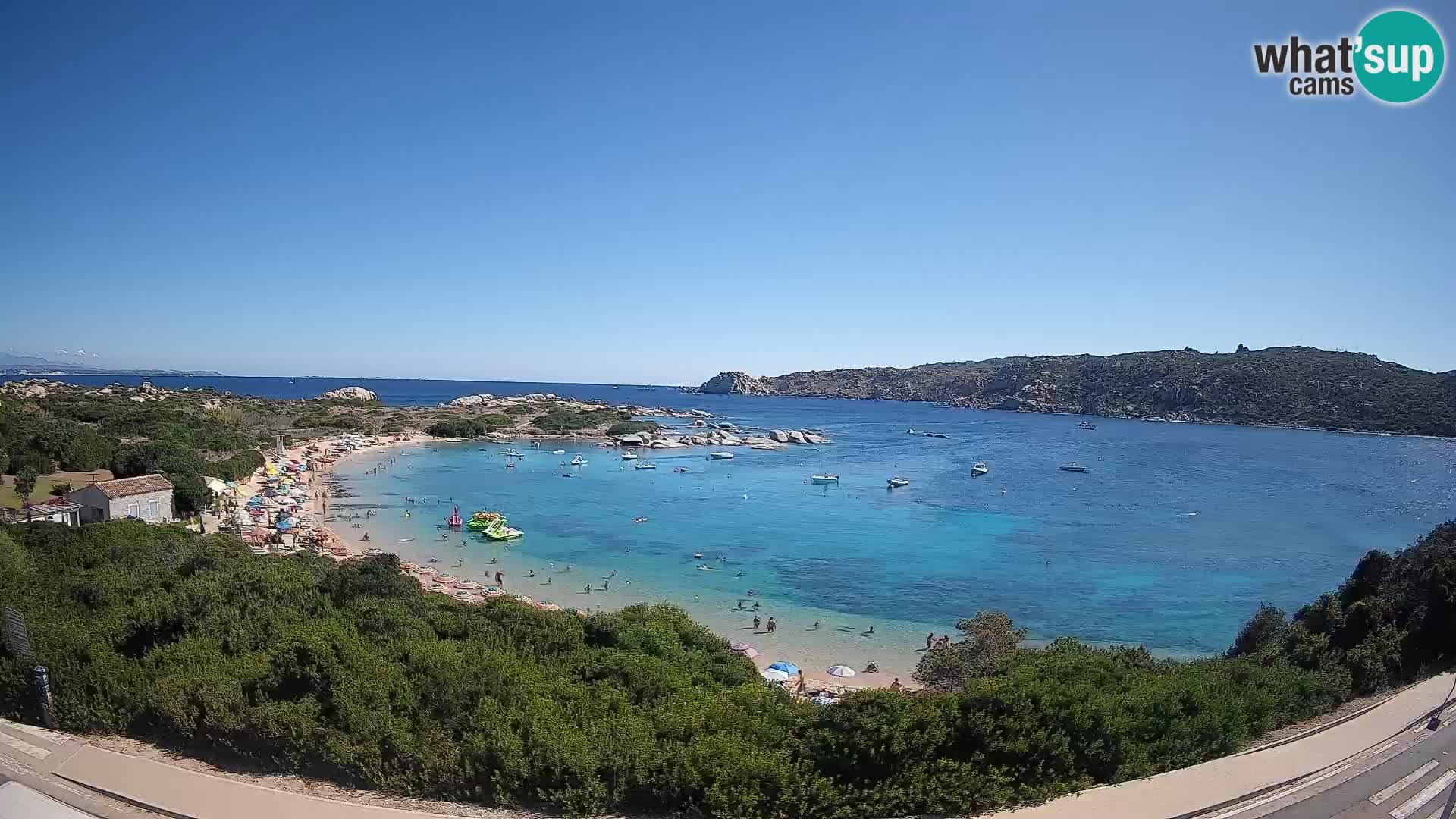 Webcam Rena di Levante – Live View from Capo Testa