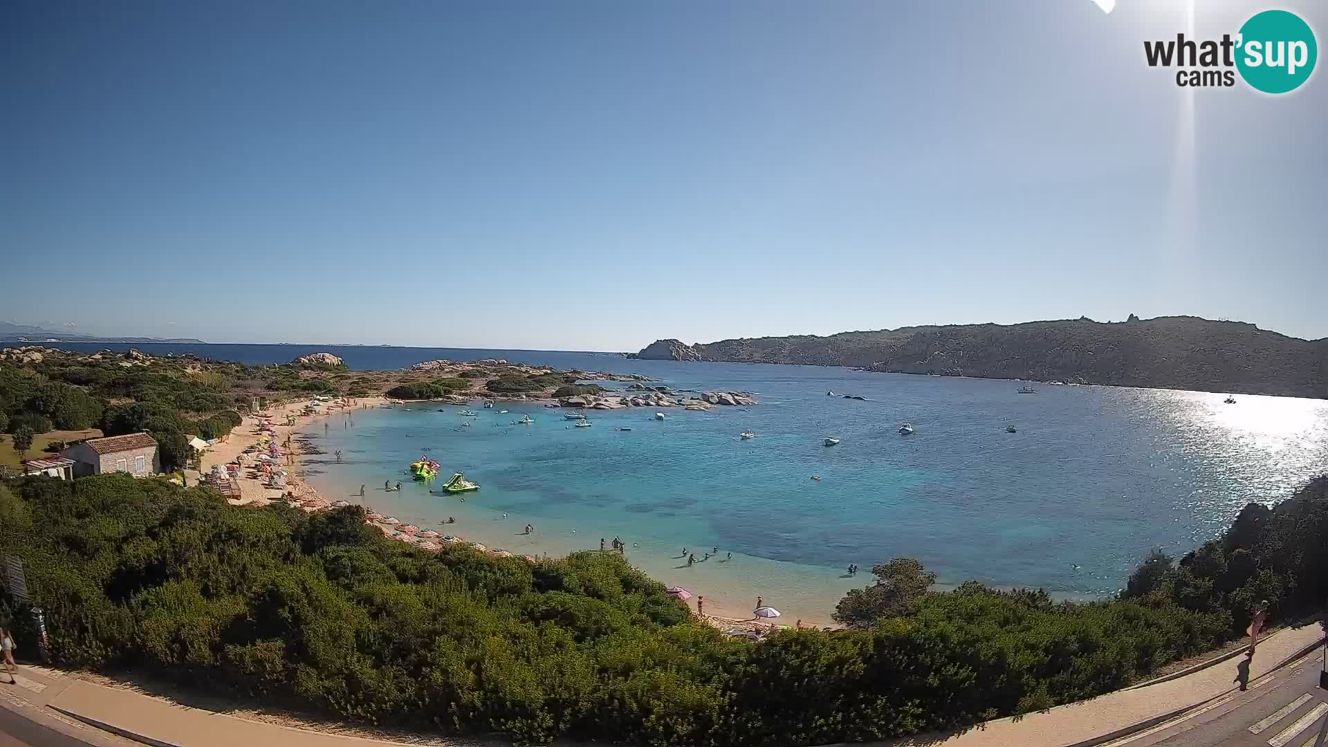Webcam Rena di Levante – Vista live da Capo Testa